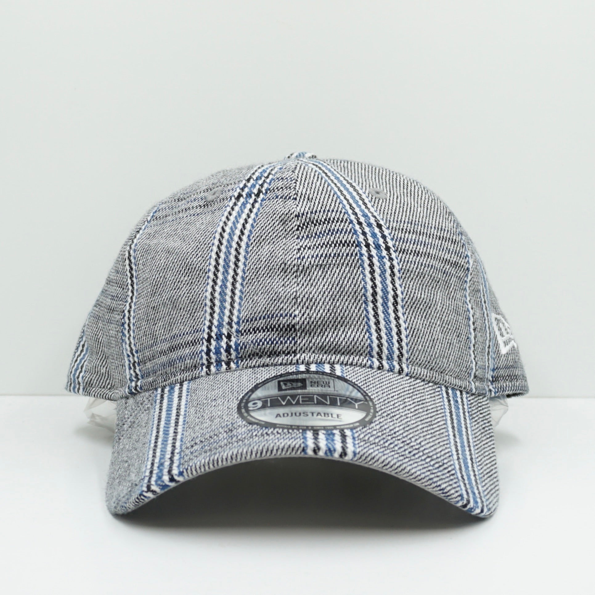 New Era Grey White Adjustable Cap