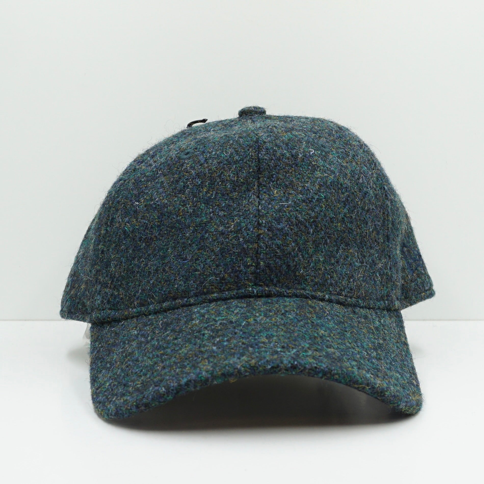 New Era Harris Tweed Wool Blue Green Adjustable Cap