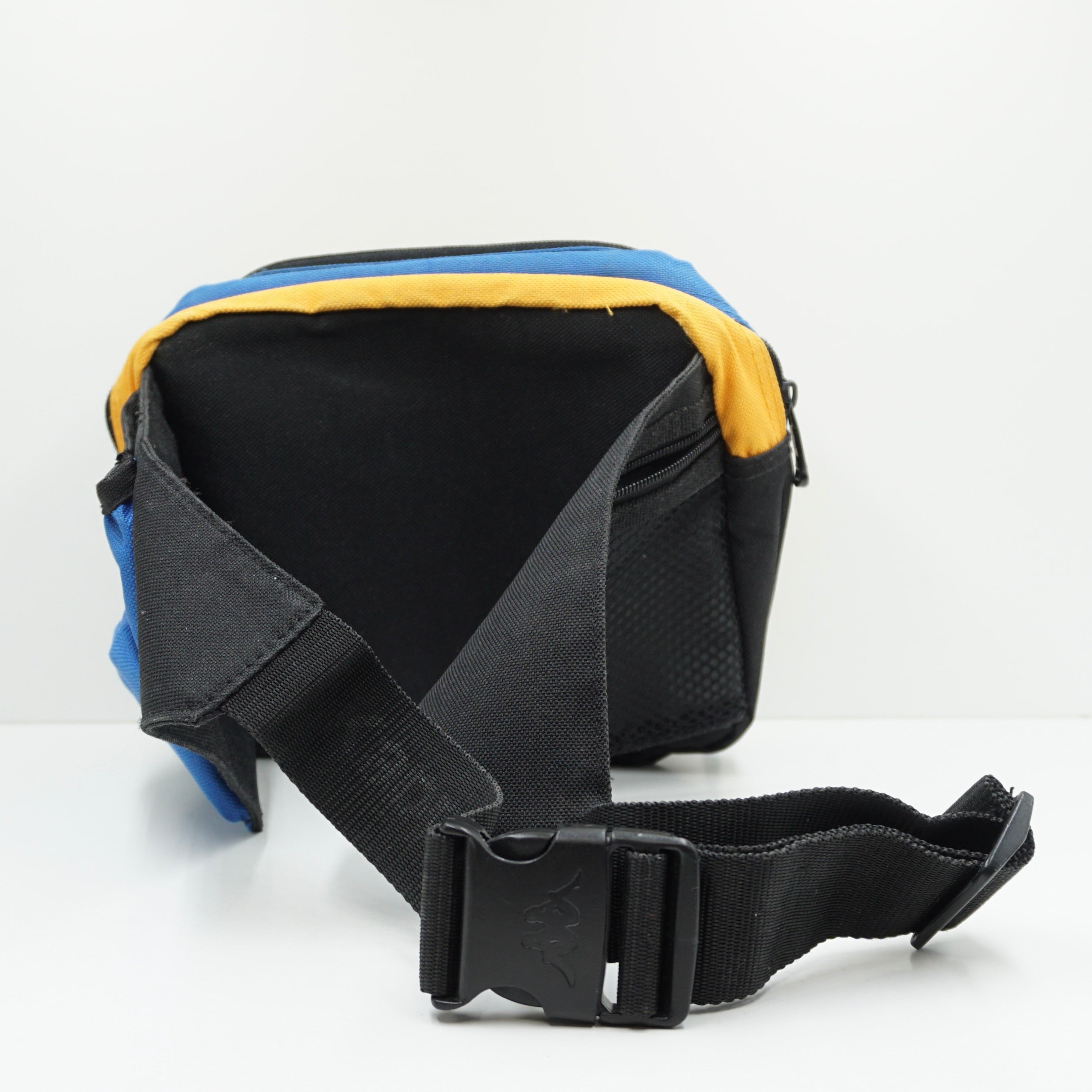 Kappa Black Blue Yellow Waist Bag
