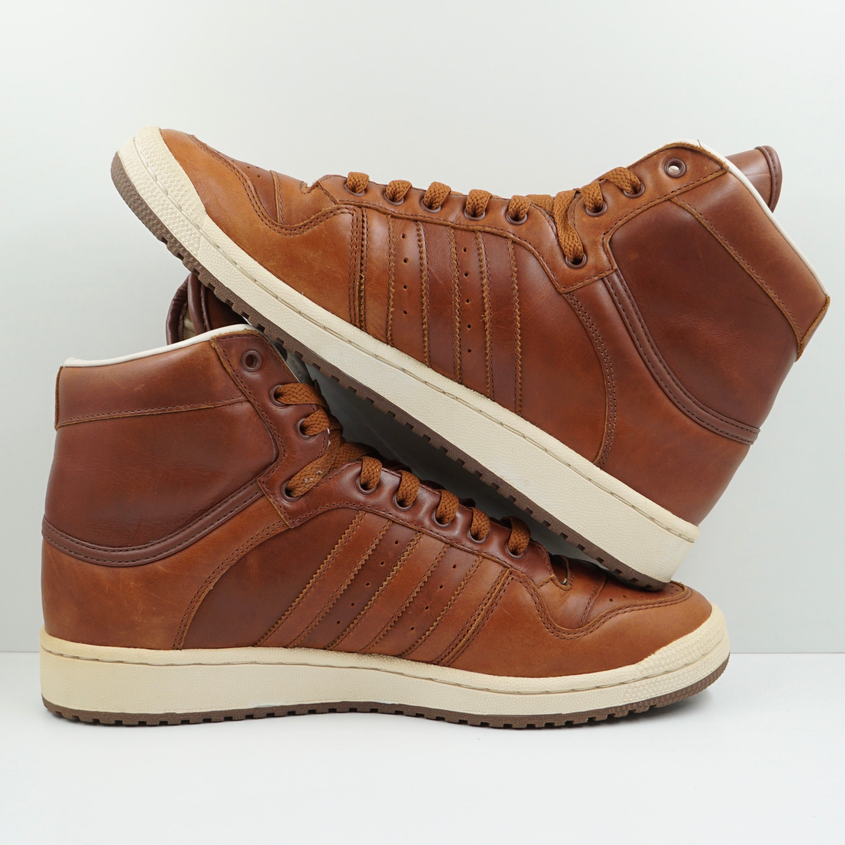 Adidas Originals Decade High Dark Brown Leather (2010)