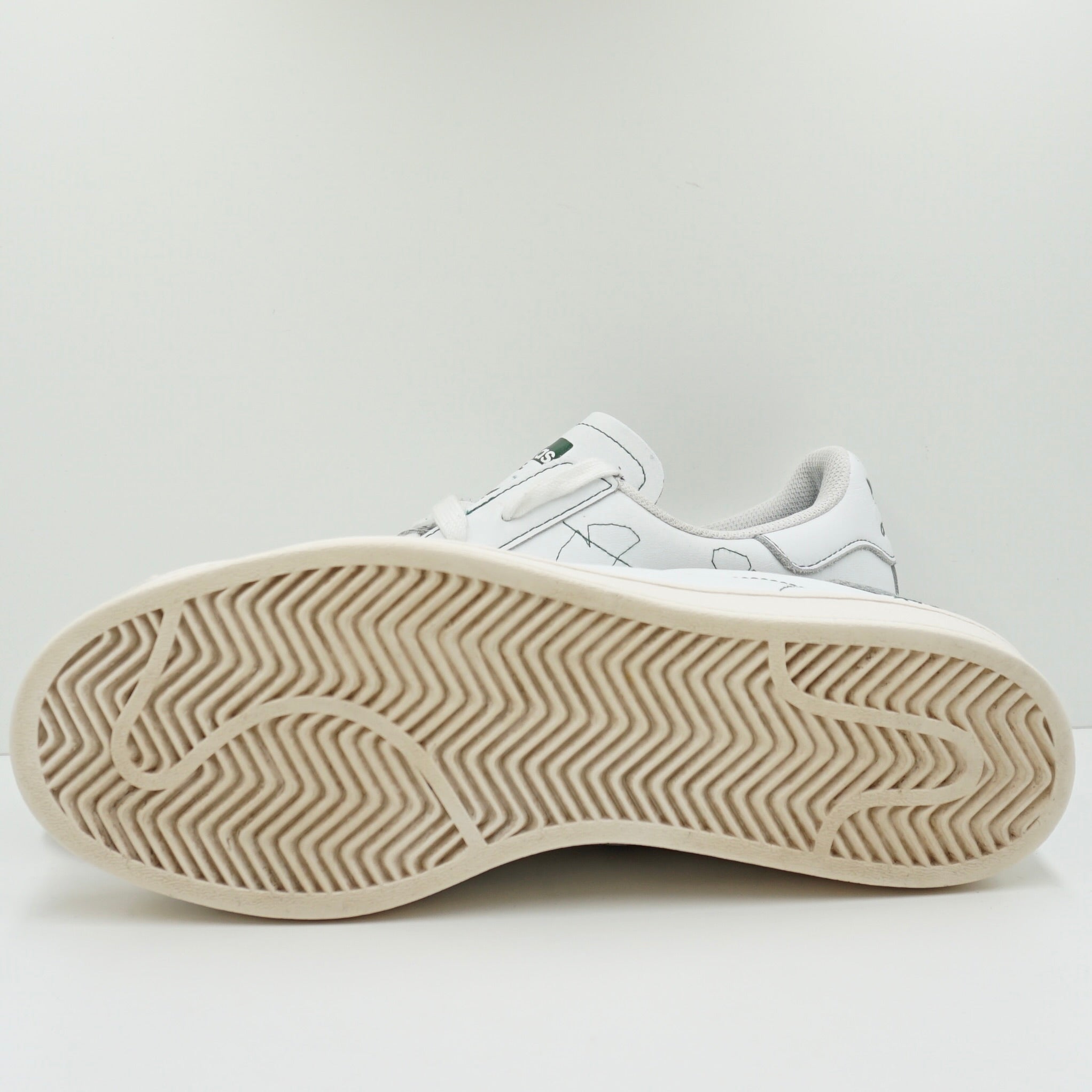 Adidas Superstar Chalk White Embroidered Katakana