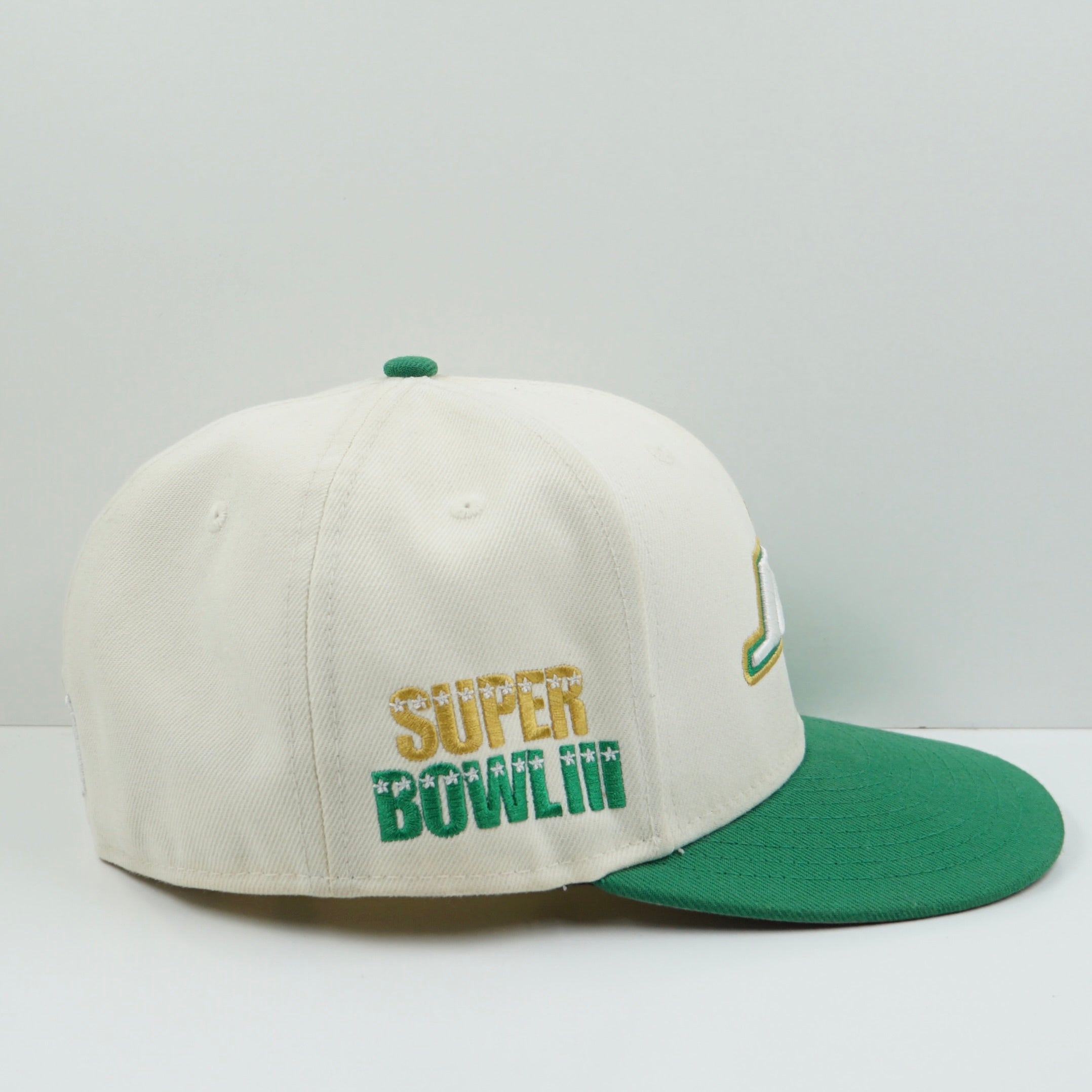 New Era New York Jets Chrome Cream Green Fitted Cap