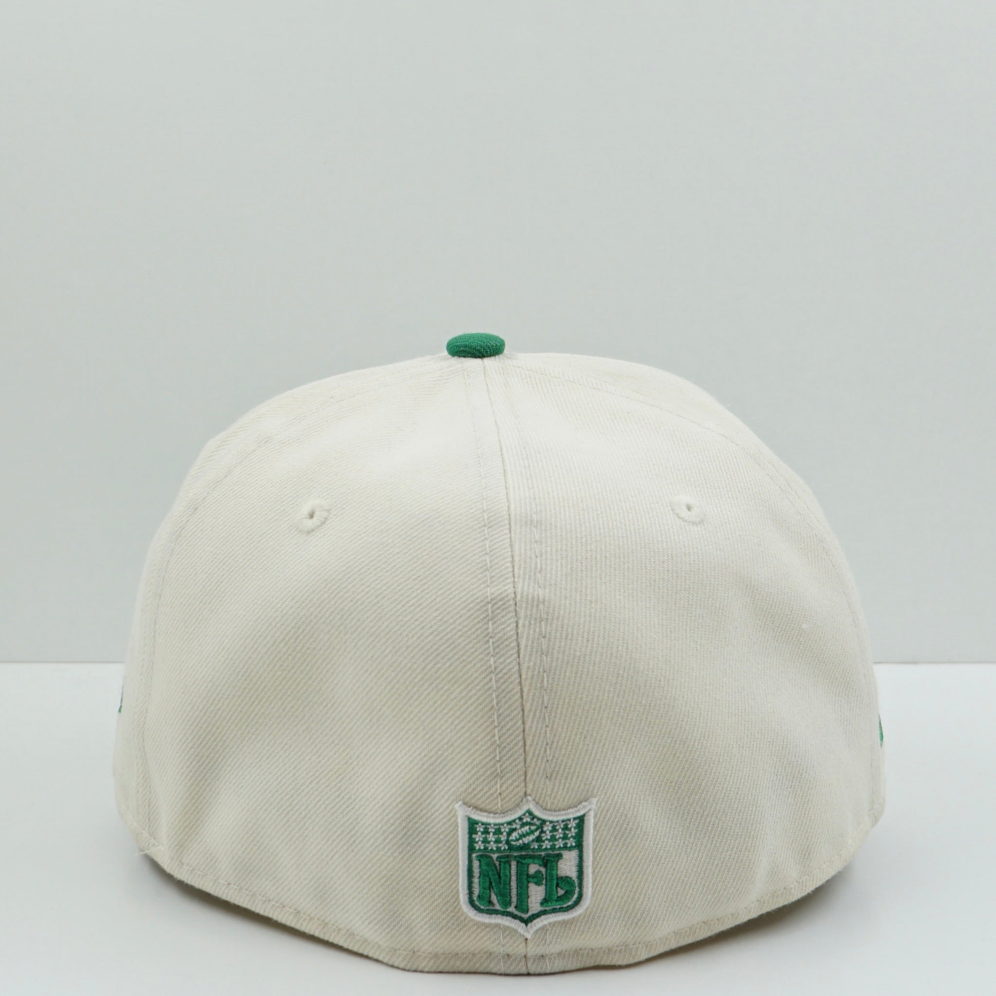 New Era New York Jets Chrome Cream Green Fitted Cap