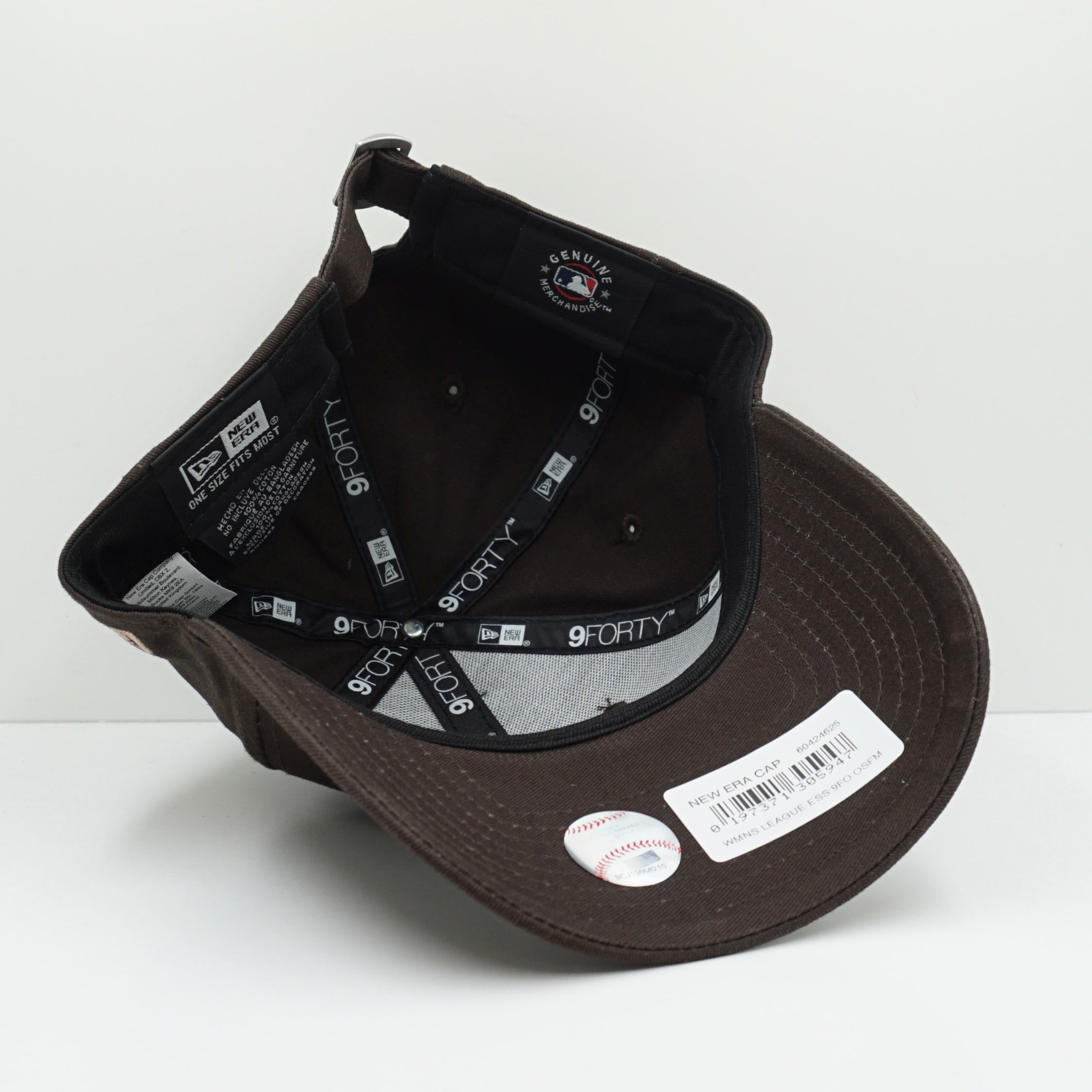 New Era New York Yankees Brown Adjustable Cap (W)