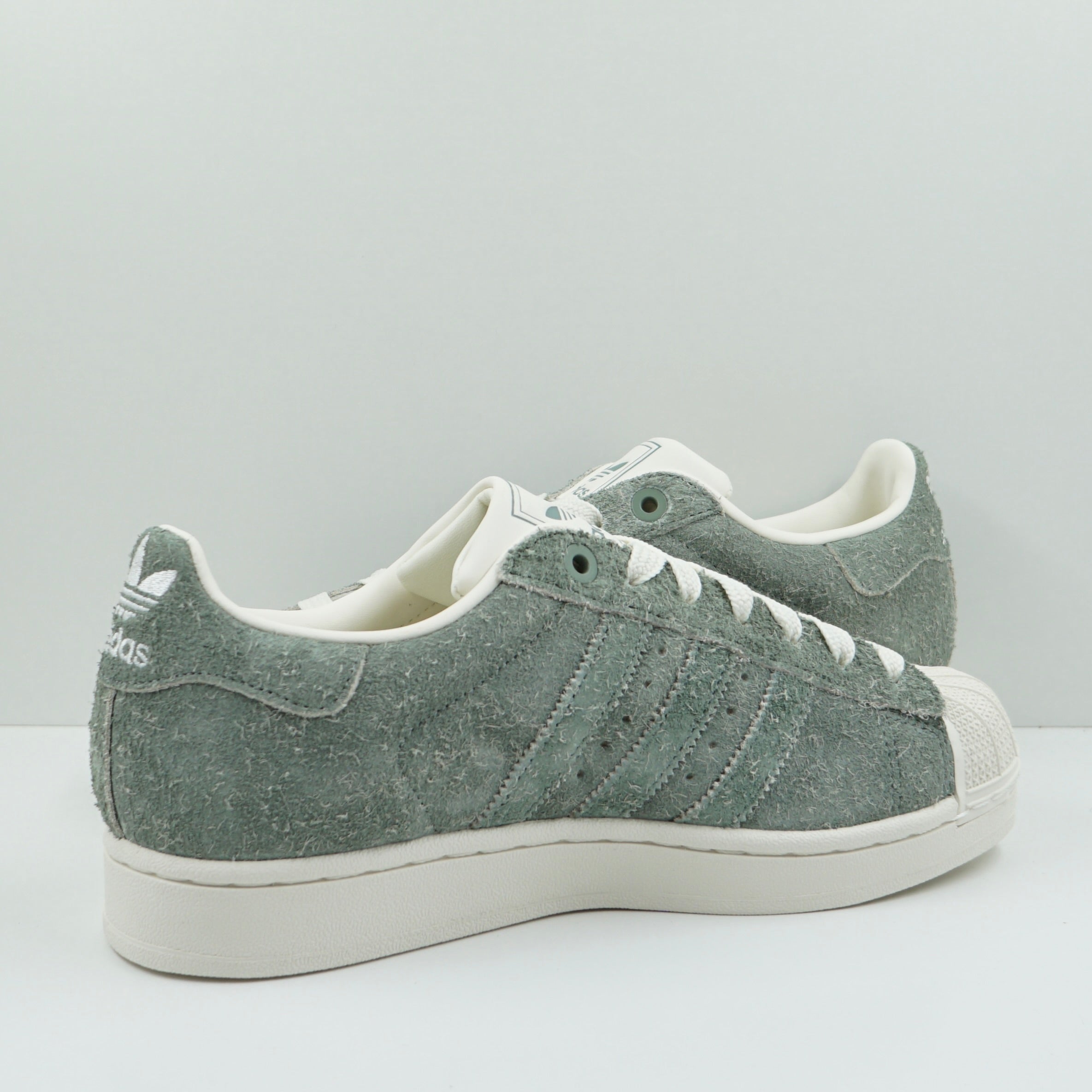 Adidas Superstar II Silver Coloured Green Off White