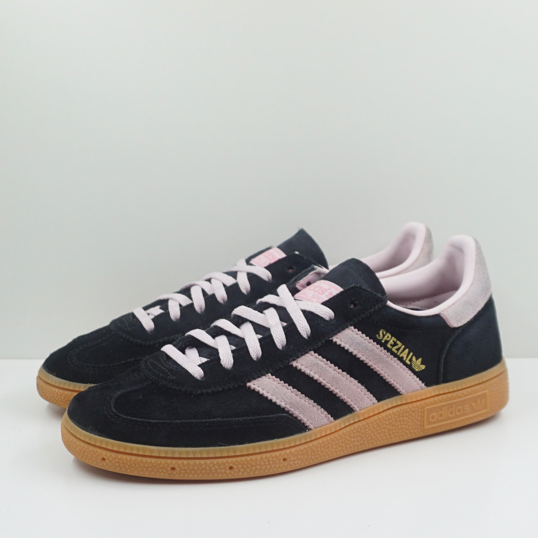 Adidas Handball Spezial Core Black Clear Pink Gum (W)