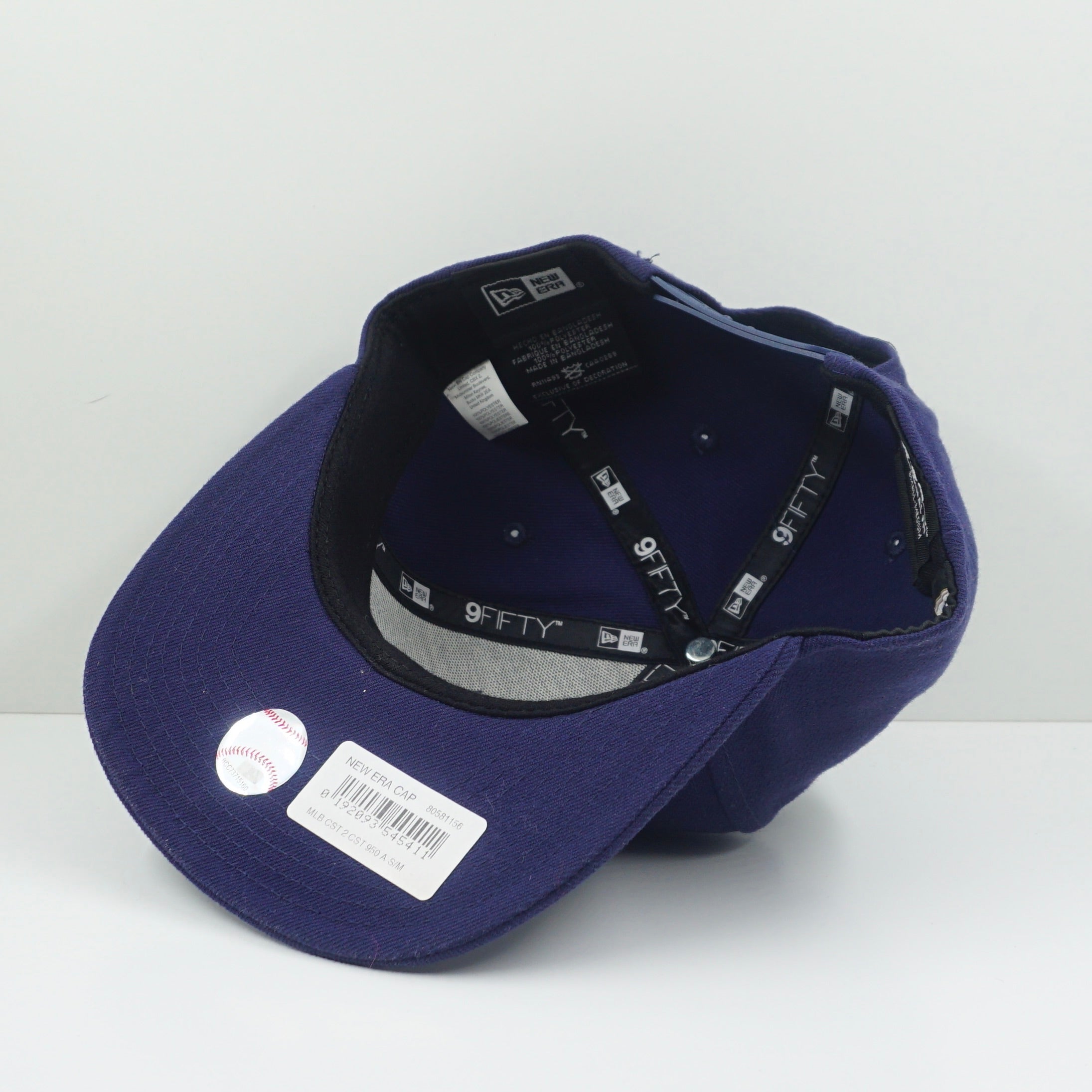 New Era MLB Coast To Coast Anaheim Angels Navy Snapback Cap