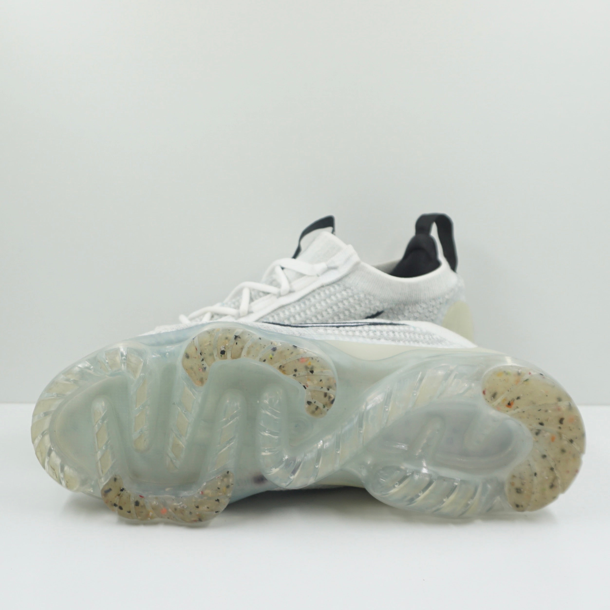 Nike Air VaporMax 2021 FK White Black Metallic Silver