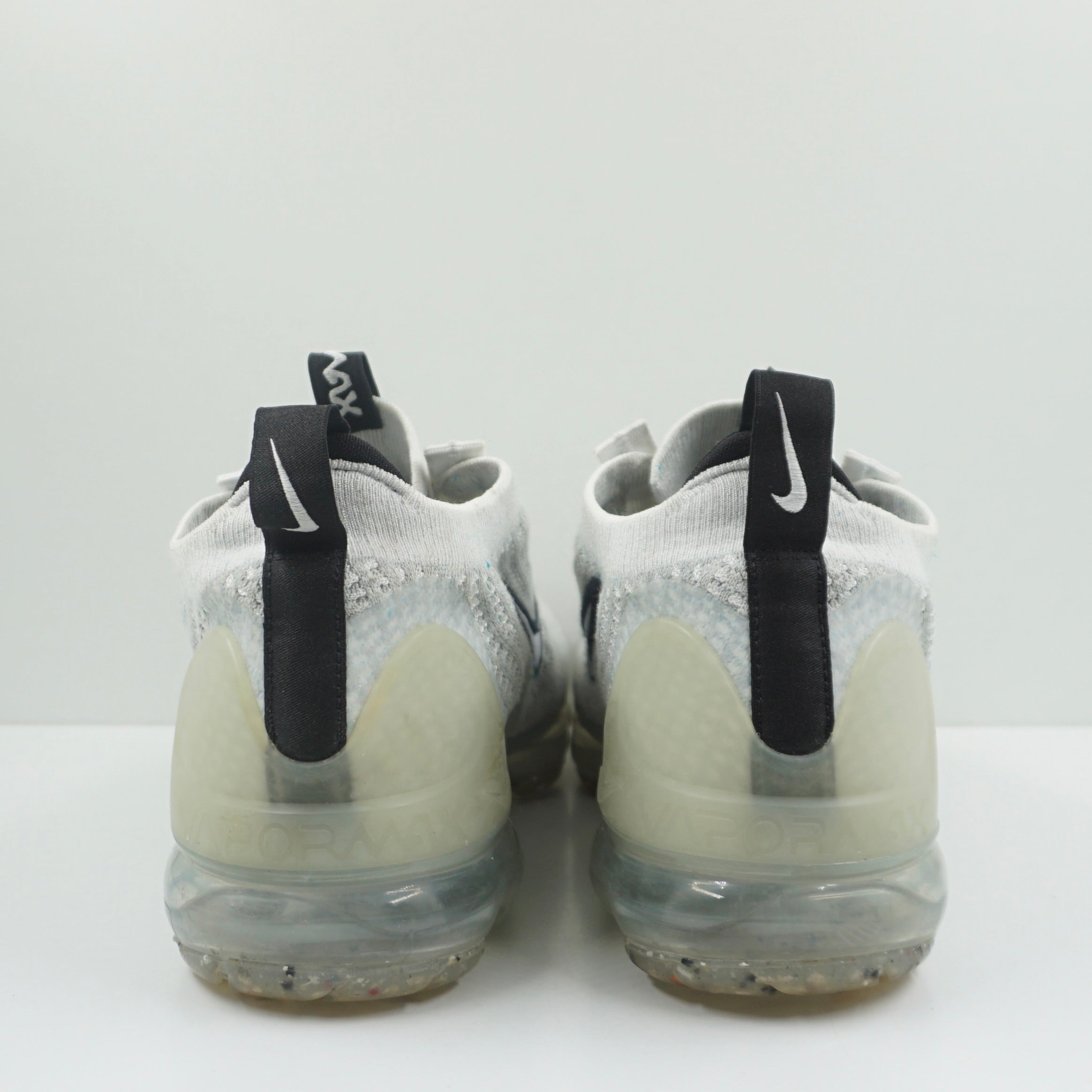 Nike Air VaporMax 2021 FK White Black Metallic Silver
