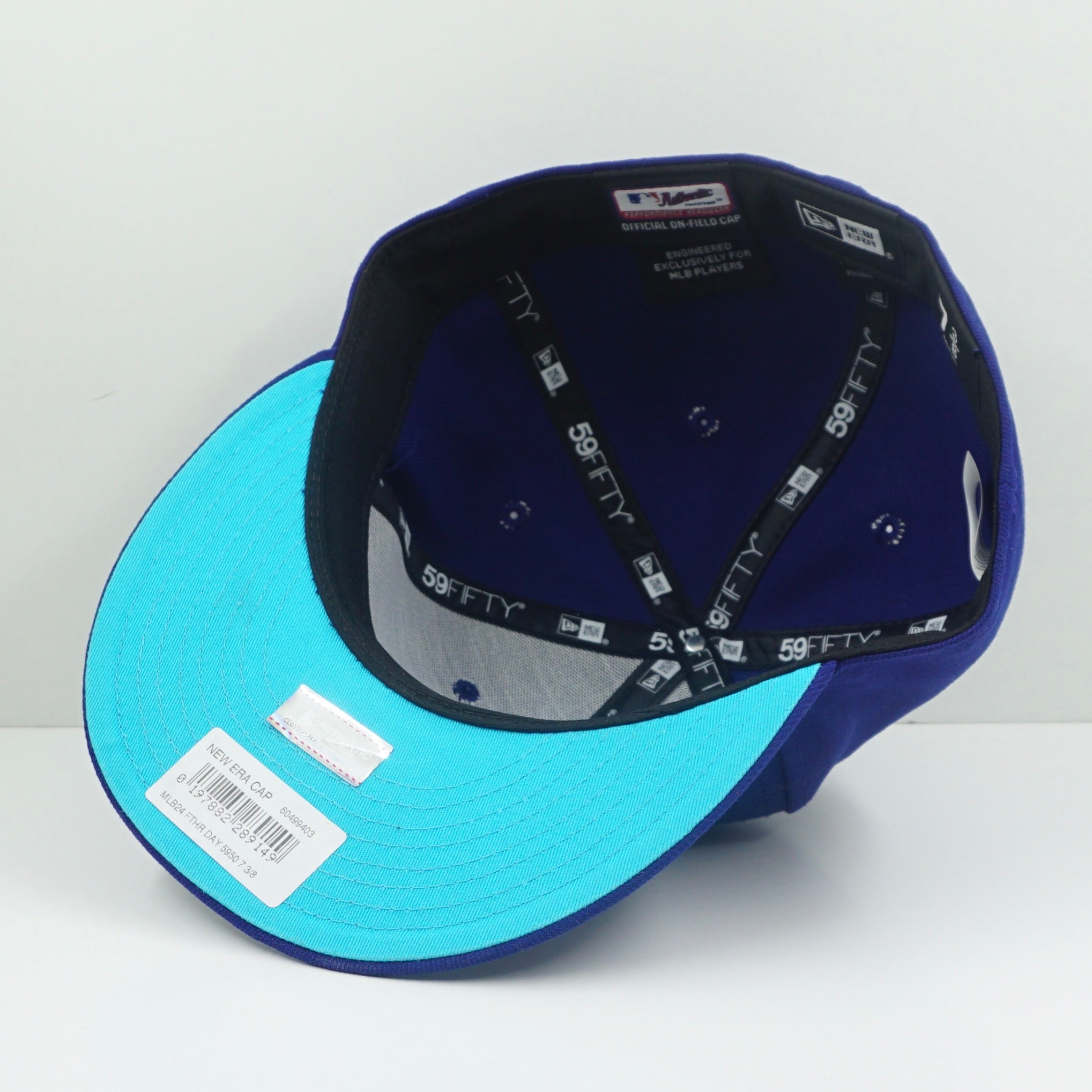 New Era MLB 24 Fathers Los Angeles Dodgers Blue Fitted Cap