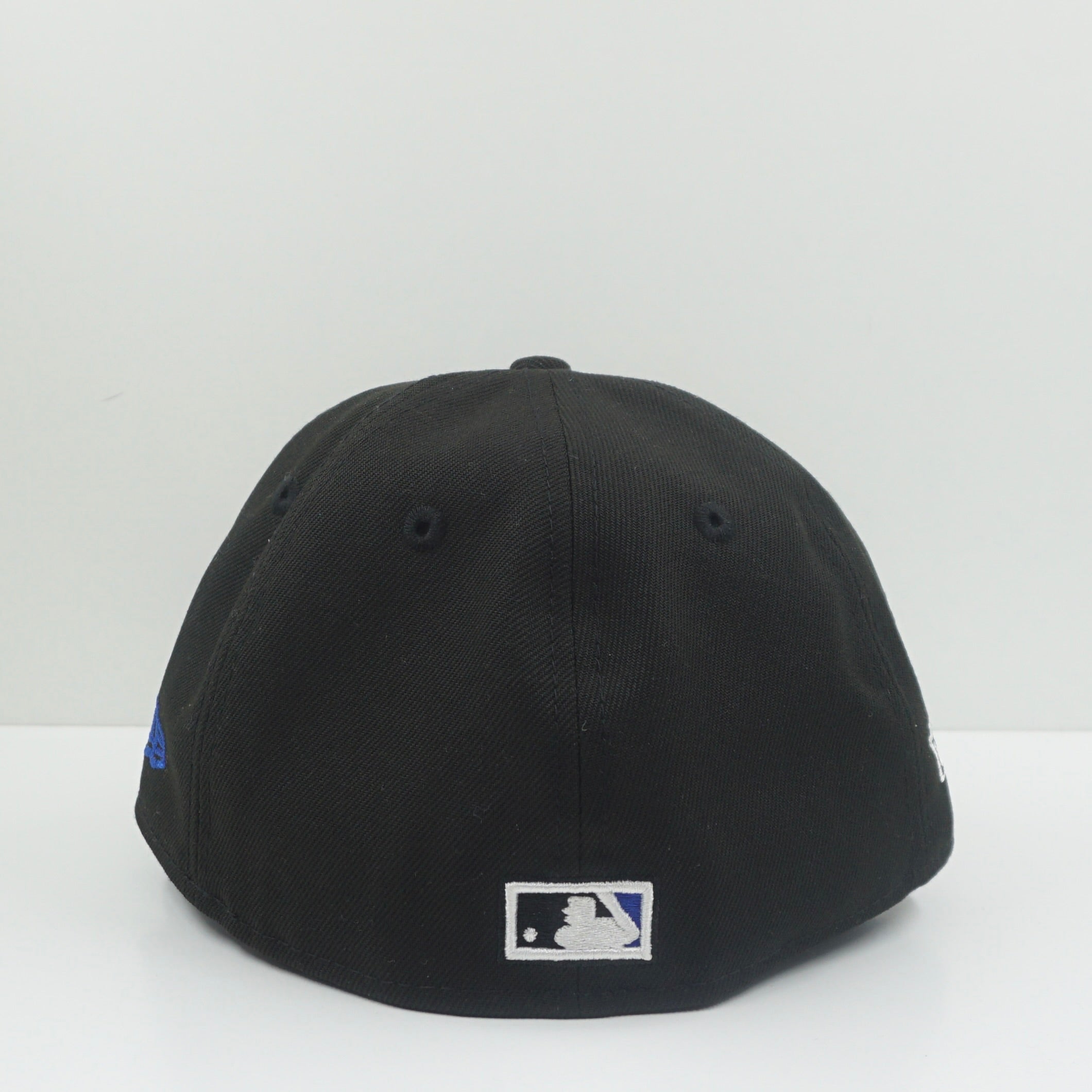 New Era Cooperstown MLB Retro Crown Chicago Cubs Black Fitted Cap