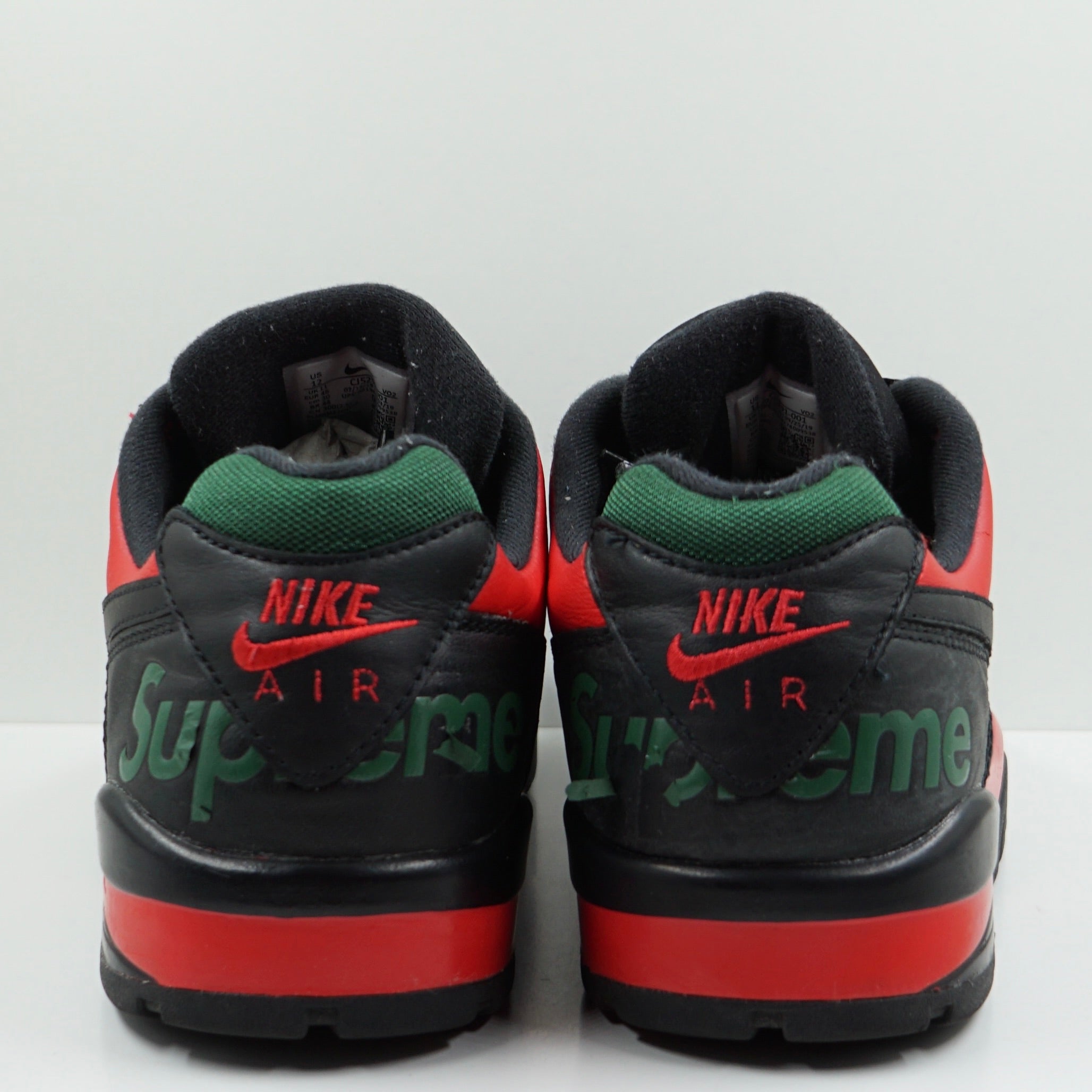 Nike Cross Trainer 3 Low Supreme Black Green Red