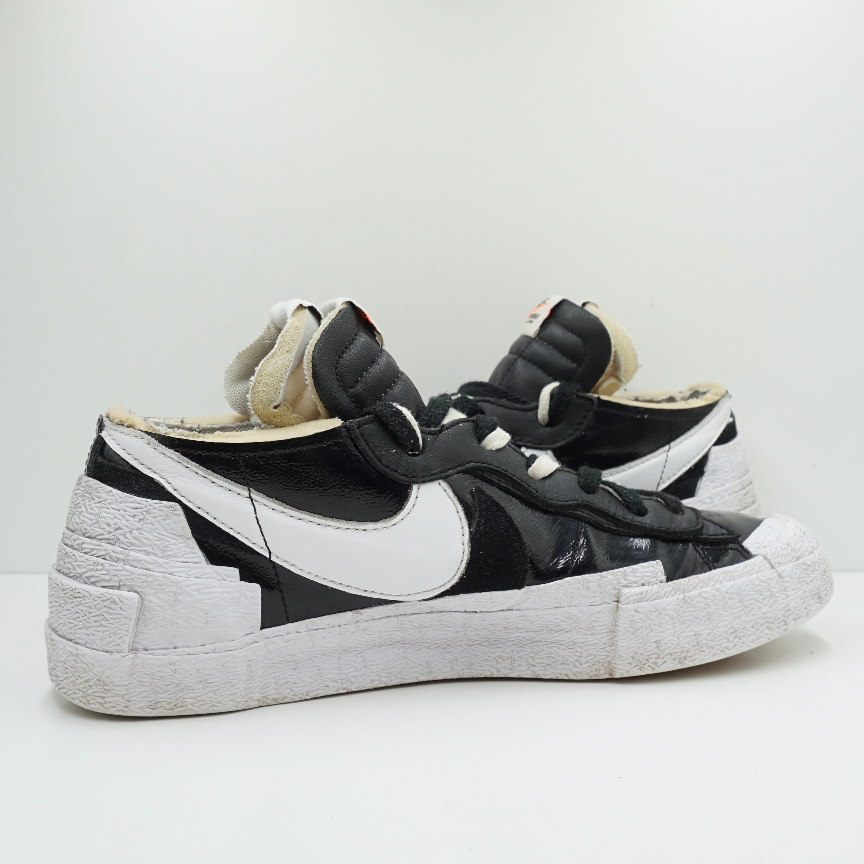 Nike Blazer Low Sacai Black Patent Leather