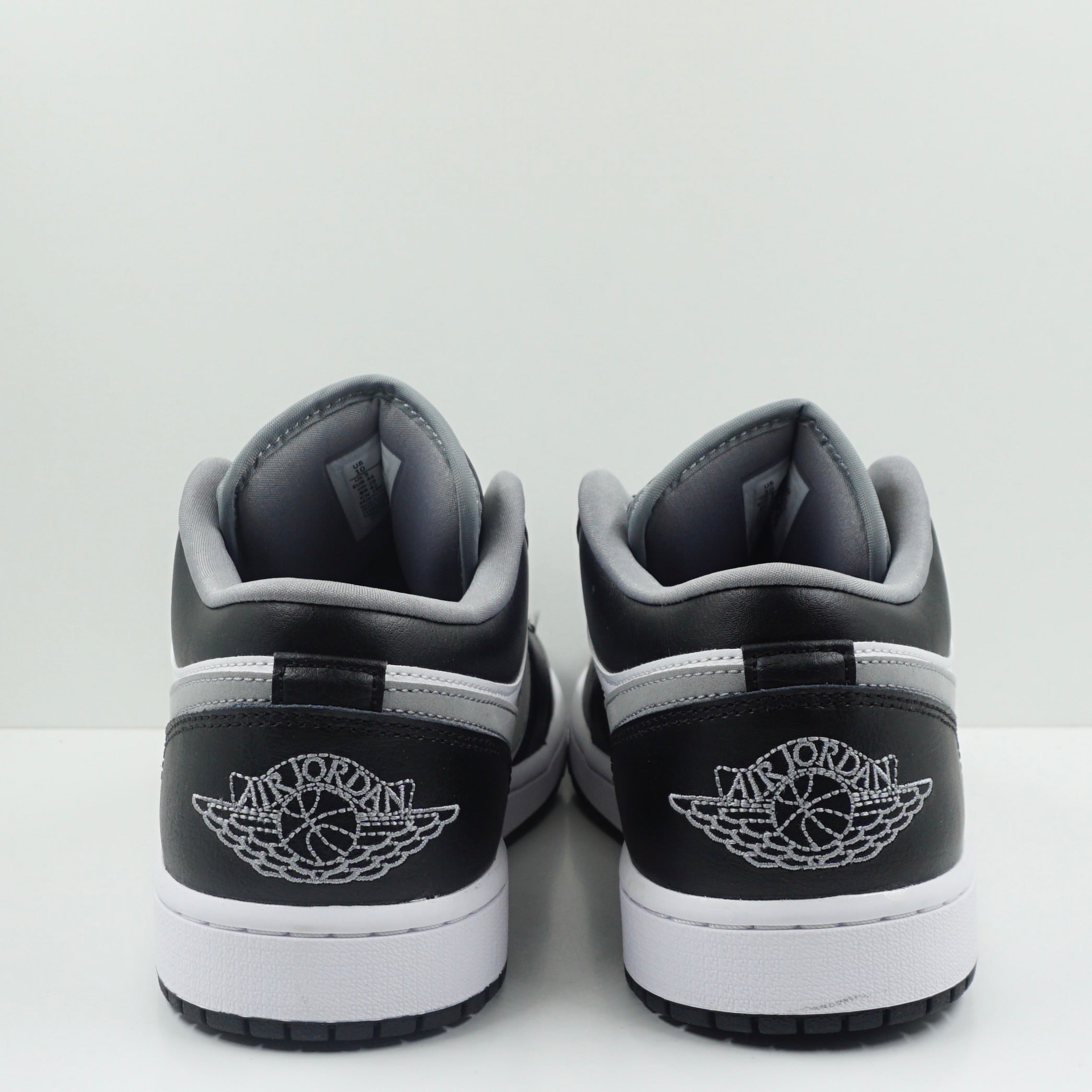 Jordan 1 Low Black White Grey