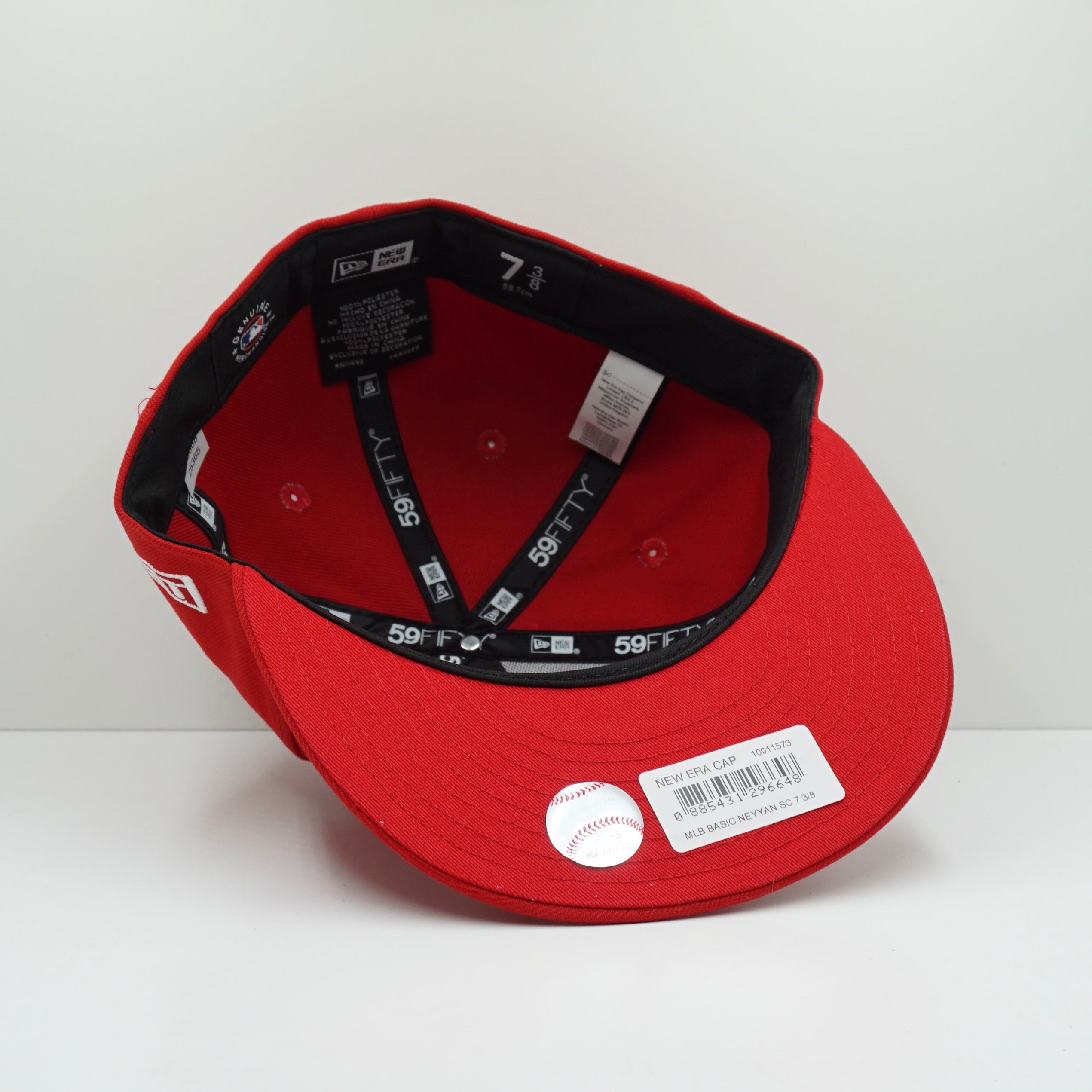 New Era New York Yankees Red Fitted Cap