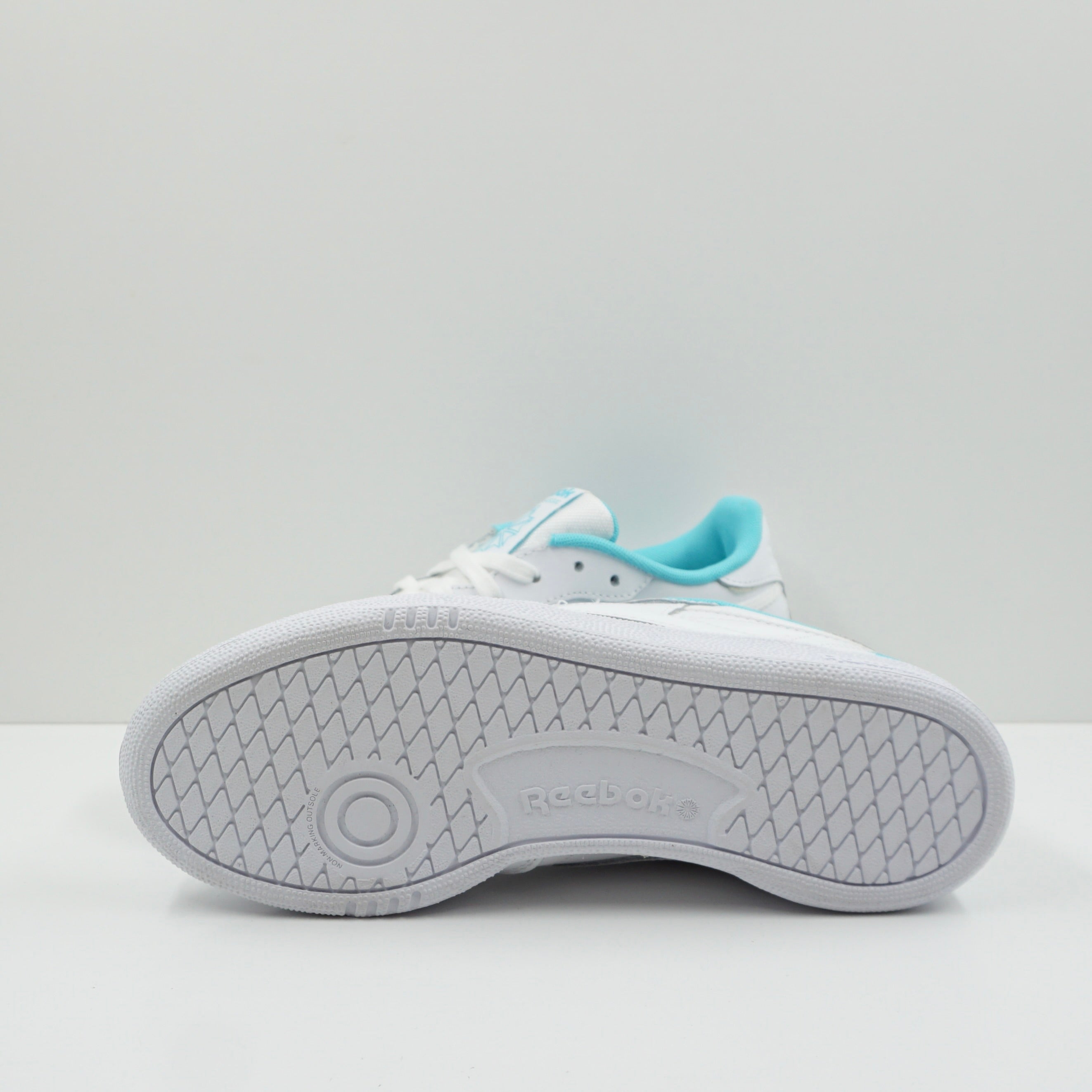 Reebok Club C 85 White Neon Blue (W)