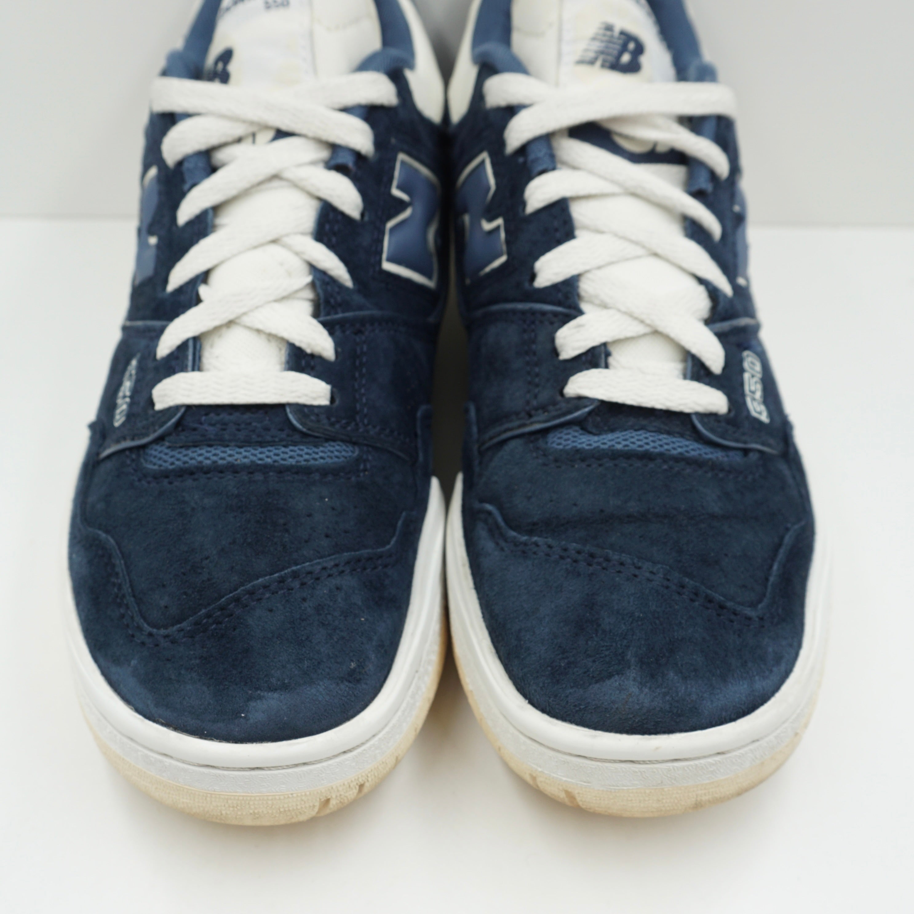 New Balance 550 Natural Indigo Suede