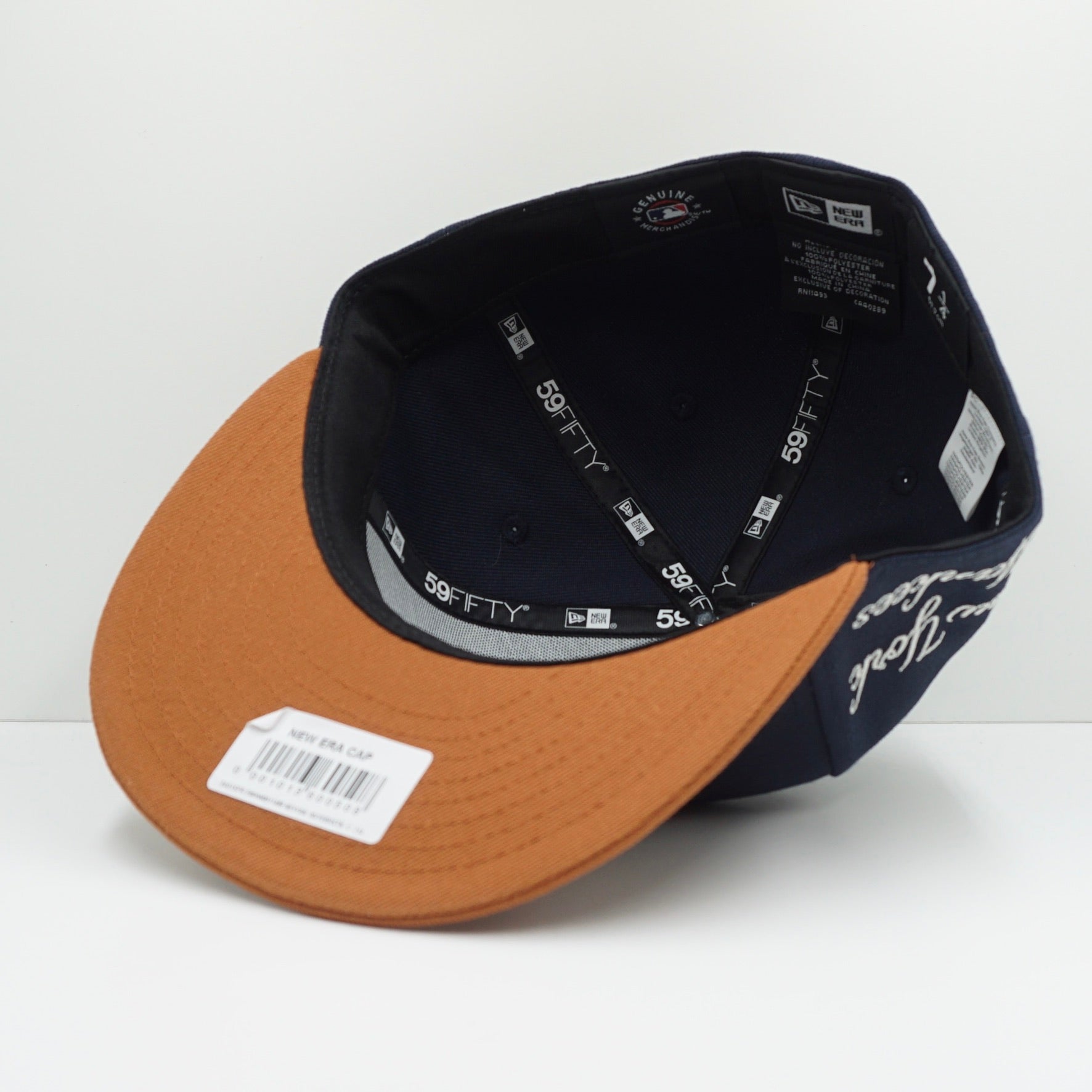 New Era New York Yankees Boucle Navy Brown Fitted Cap