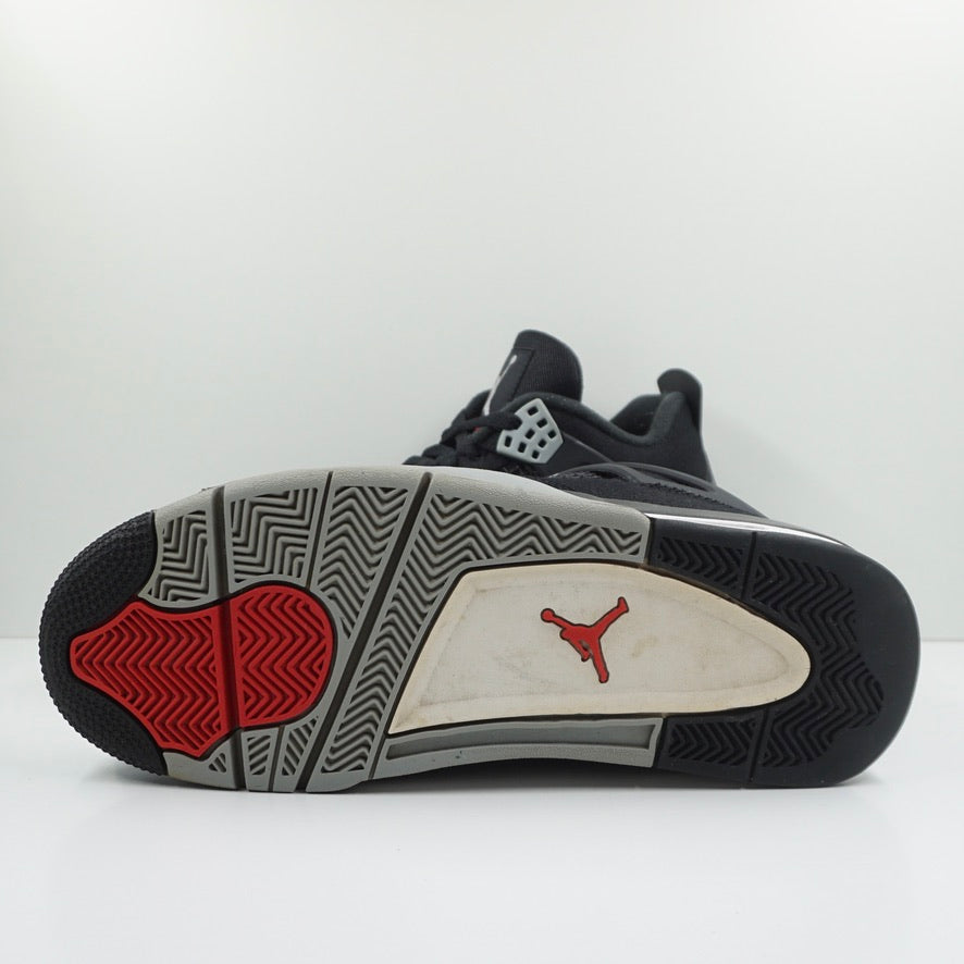 Jordan 4 Retro SE Black Canvas
