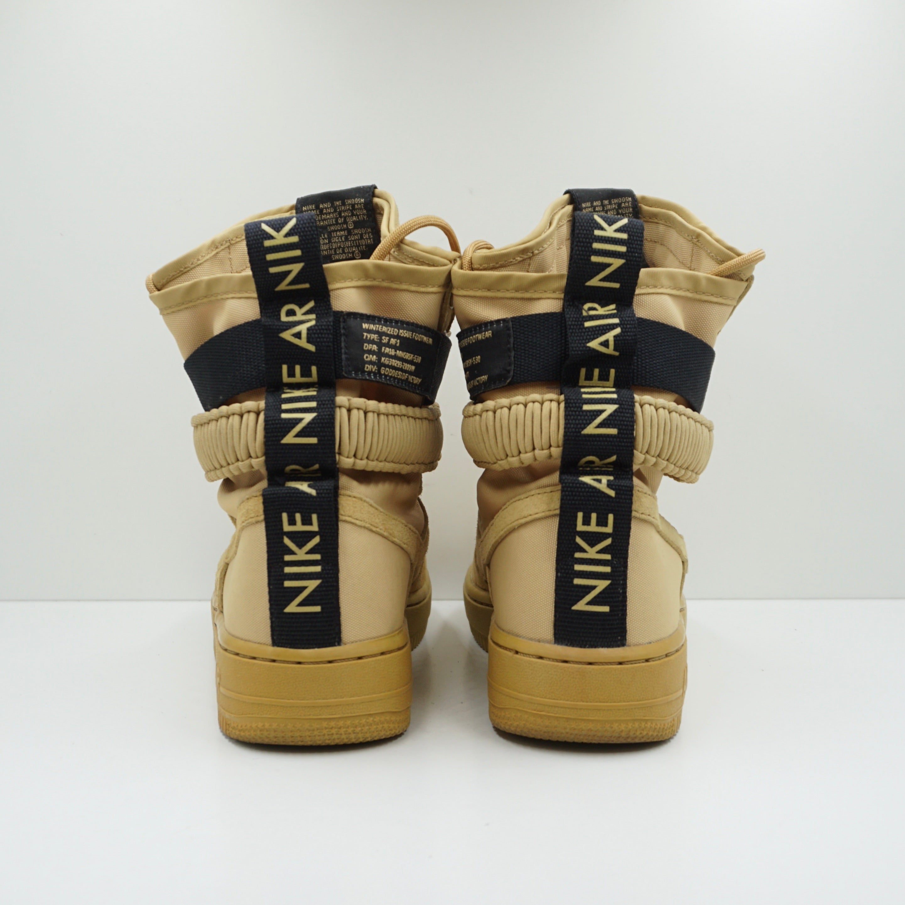 Nike SF Air Force 1 High Club Gold