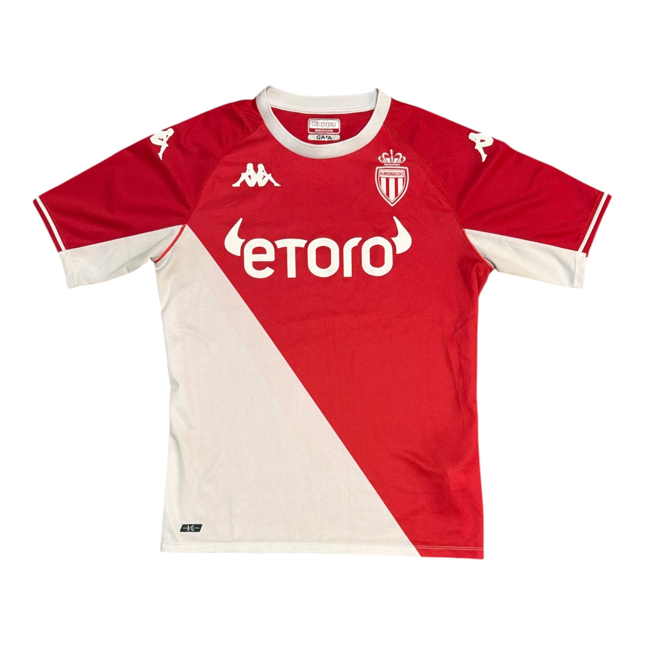 Kappa Monaco 2021/2022 Home Football Jersey
