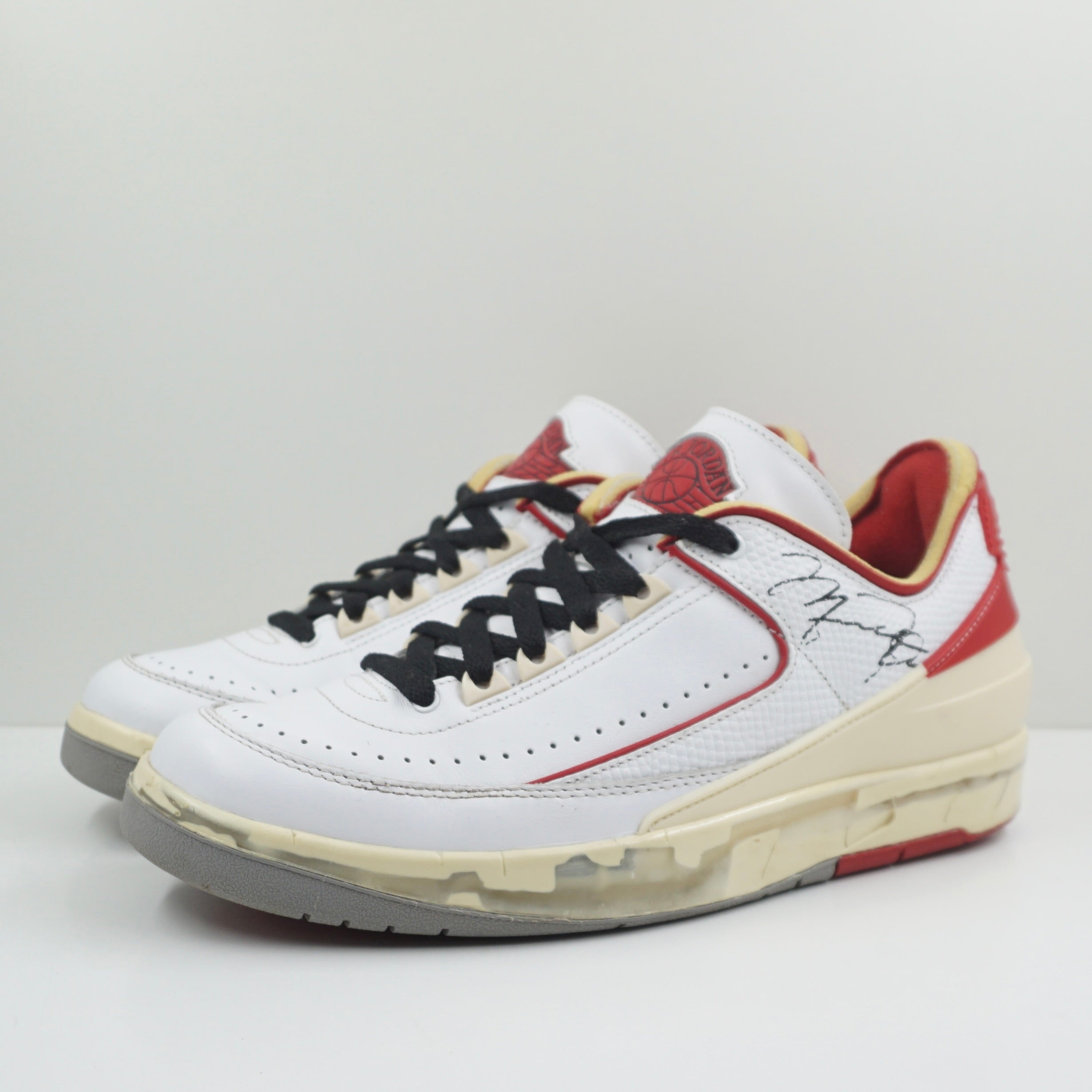 Jordan 2 Retro Low SP Off-White White Red