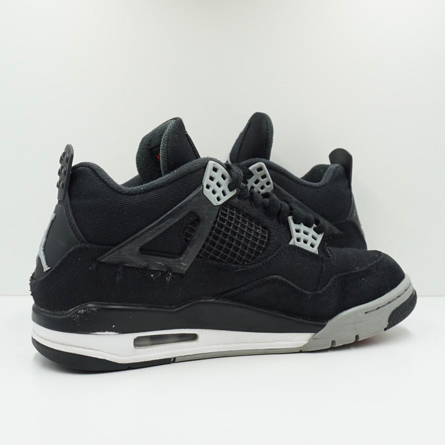 Jordan 4 Retro SE Black Canvas