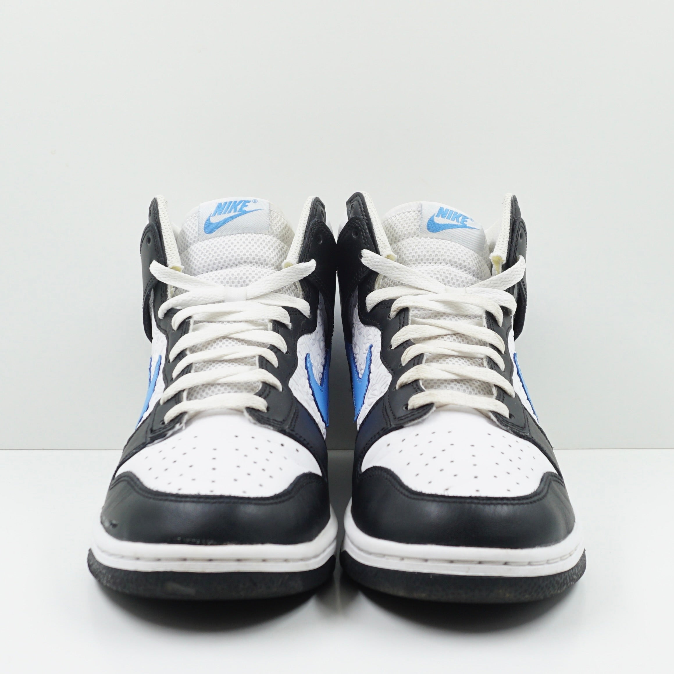 Nike Dunk High Retro FLC Black University Blue White
