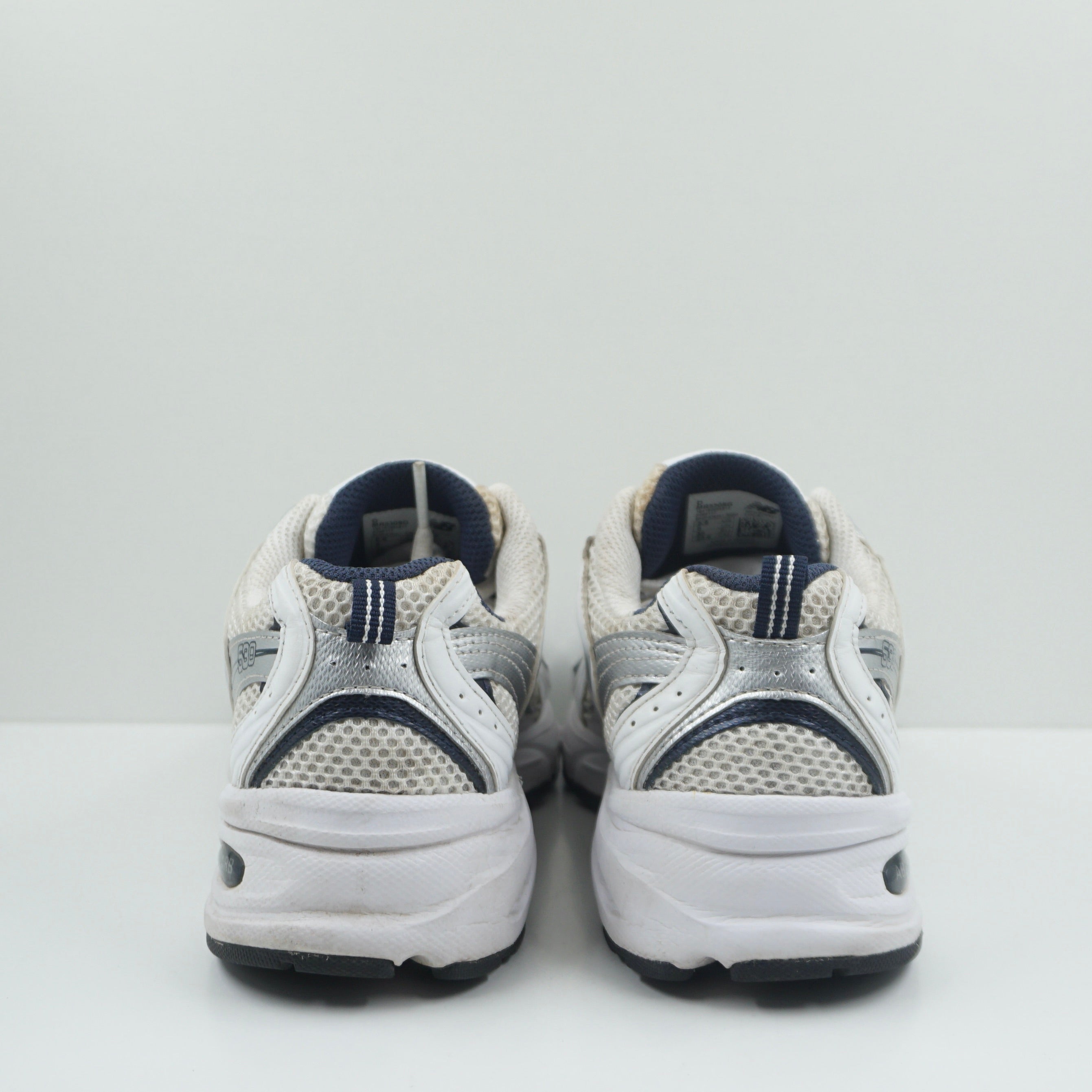 New Balance 530 White Silver Navy