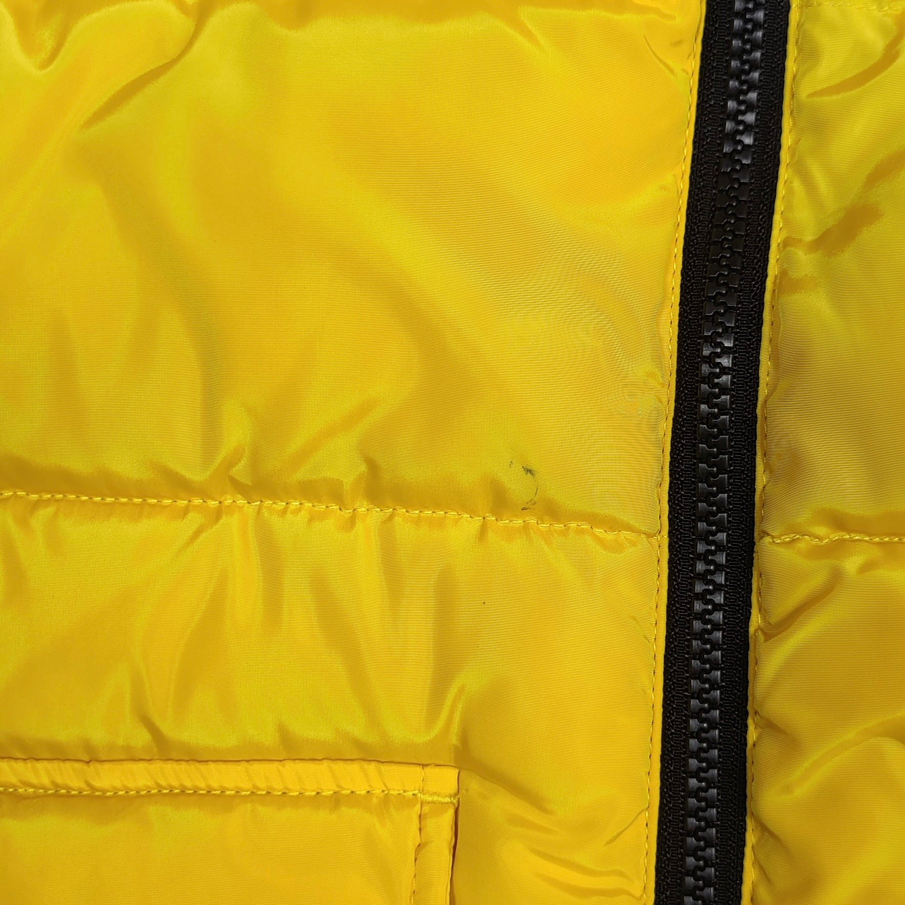 Karl Kani Yellow Black Padded Jacket