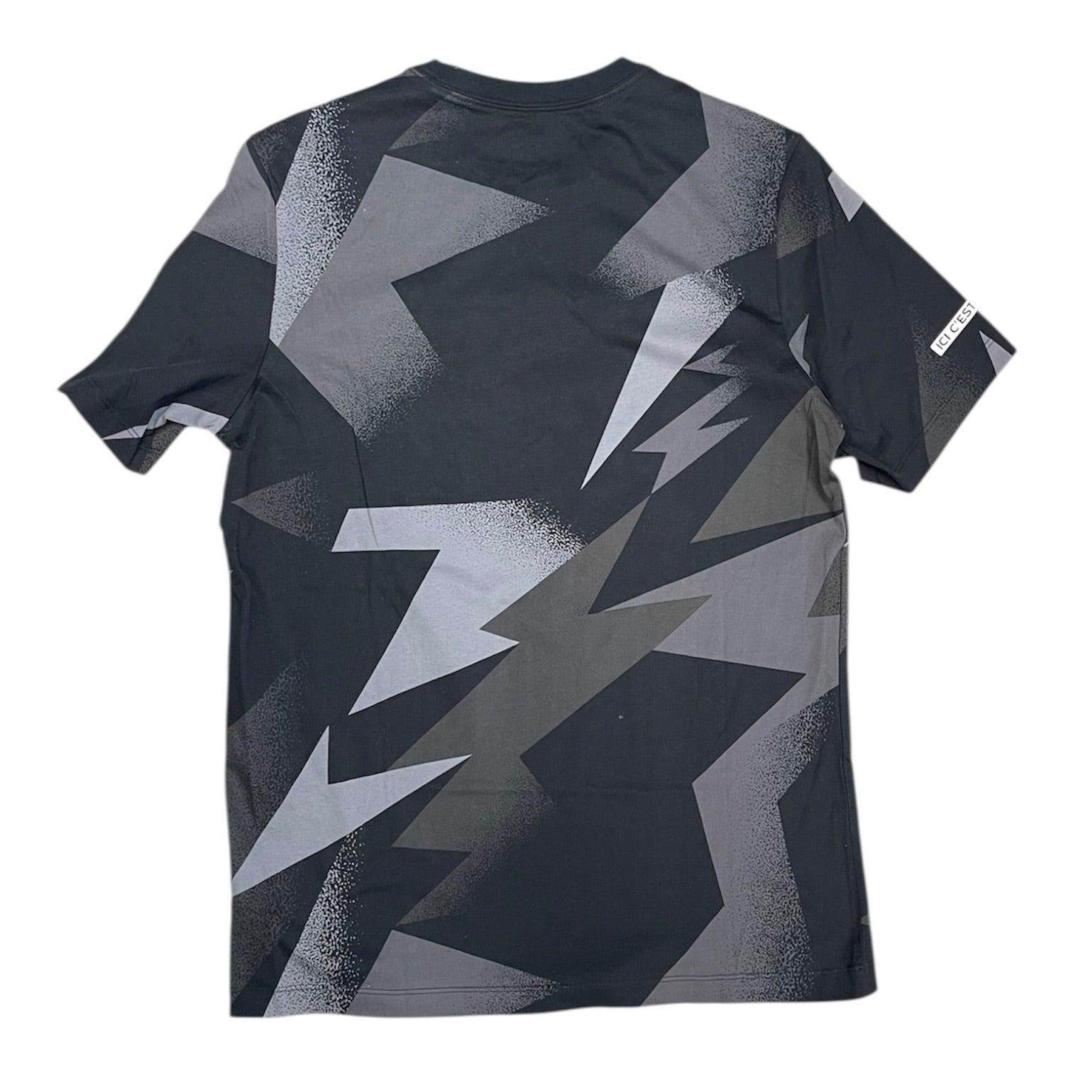 Jordan Paris-Saint Germain Jock Tag Black Tshirt