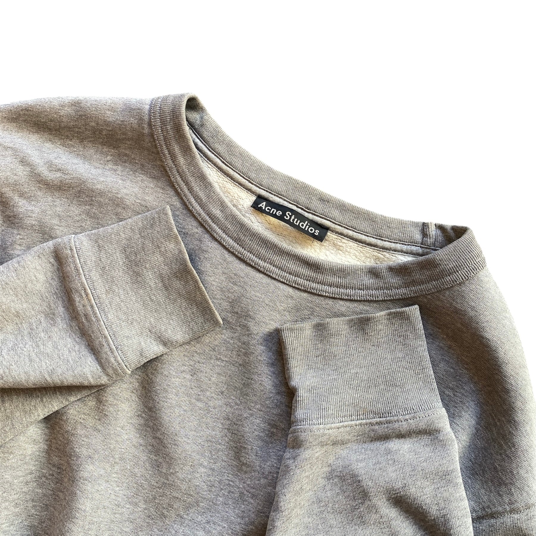 Acne Studios Fairview Face Grey Sweater