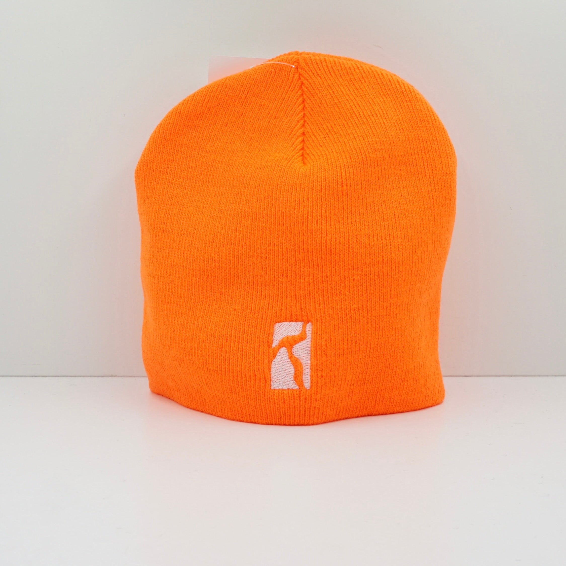 Poeticcollective Orange Skull Beanie