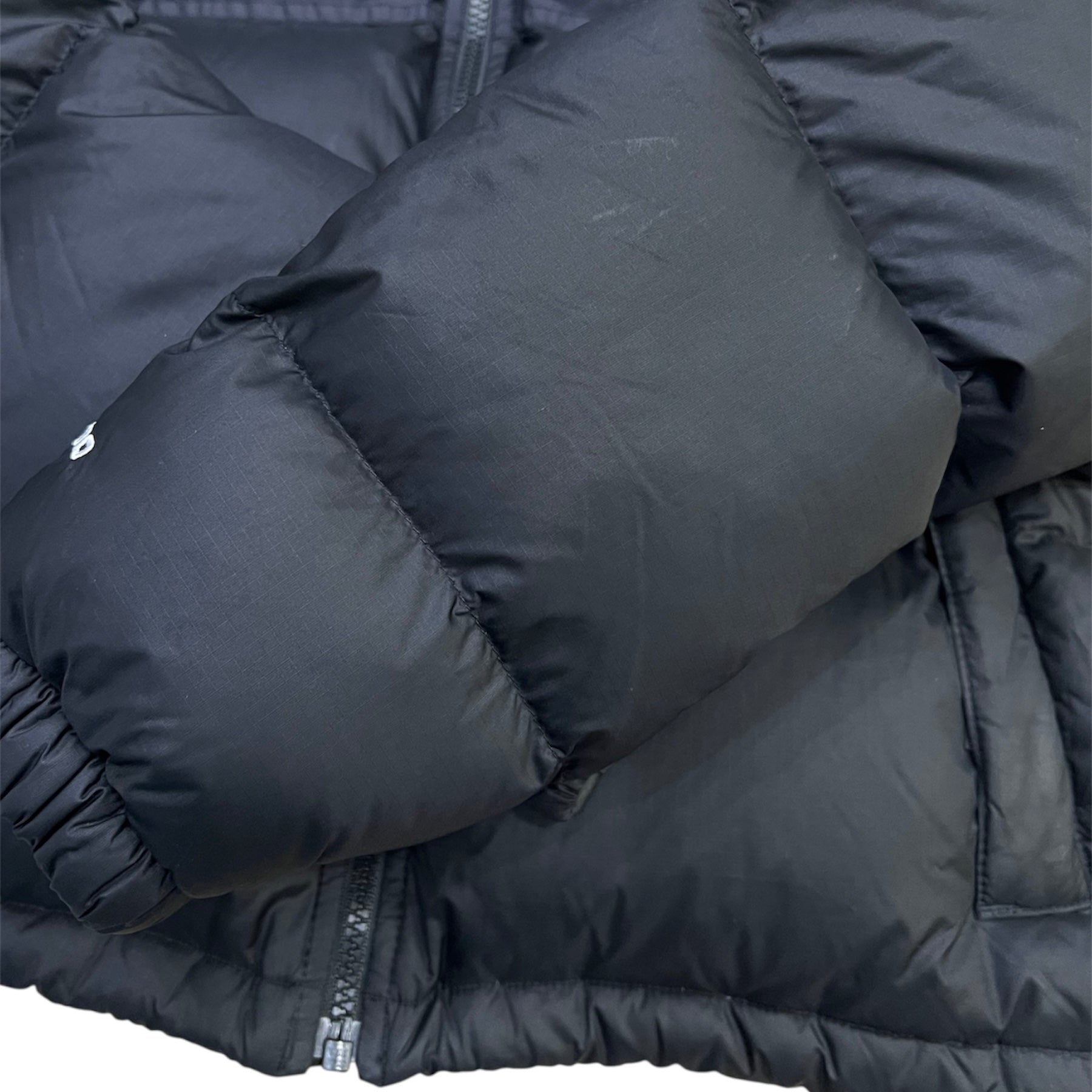 The North Face Nuptse Black Short Jacket (W)