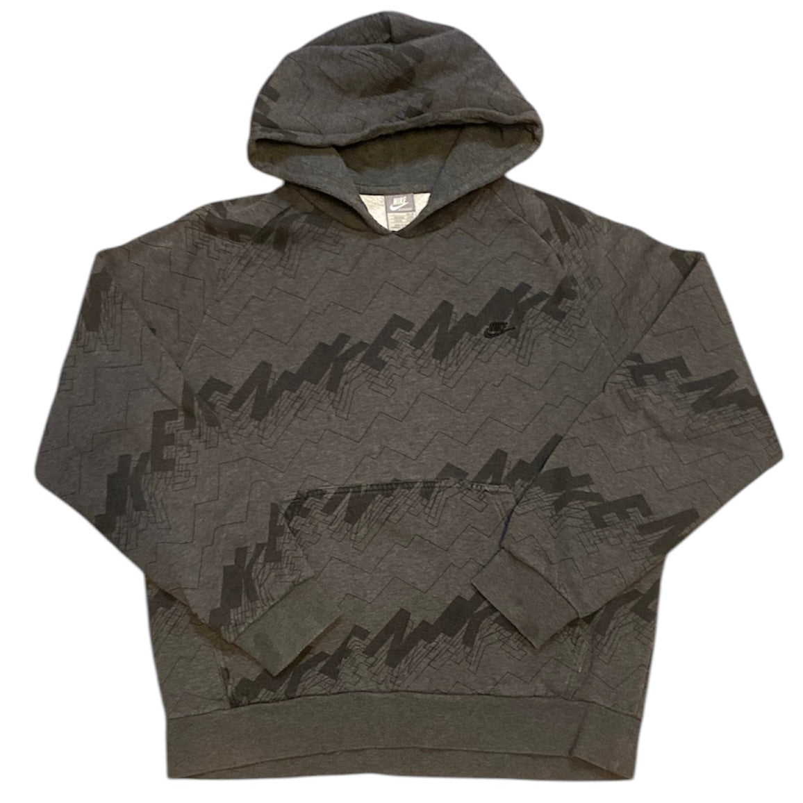 Nike Print Grey Hoodie