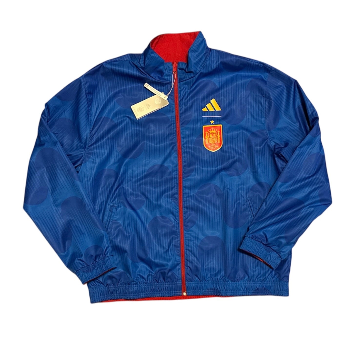 Adidas Spain National Football Team Anthem Woven Reversible Jacket