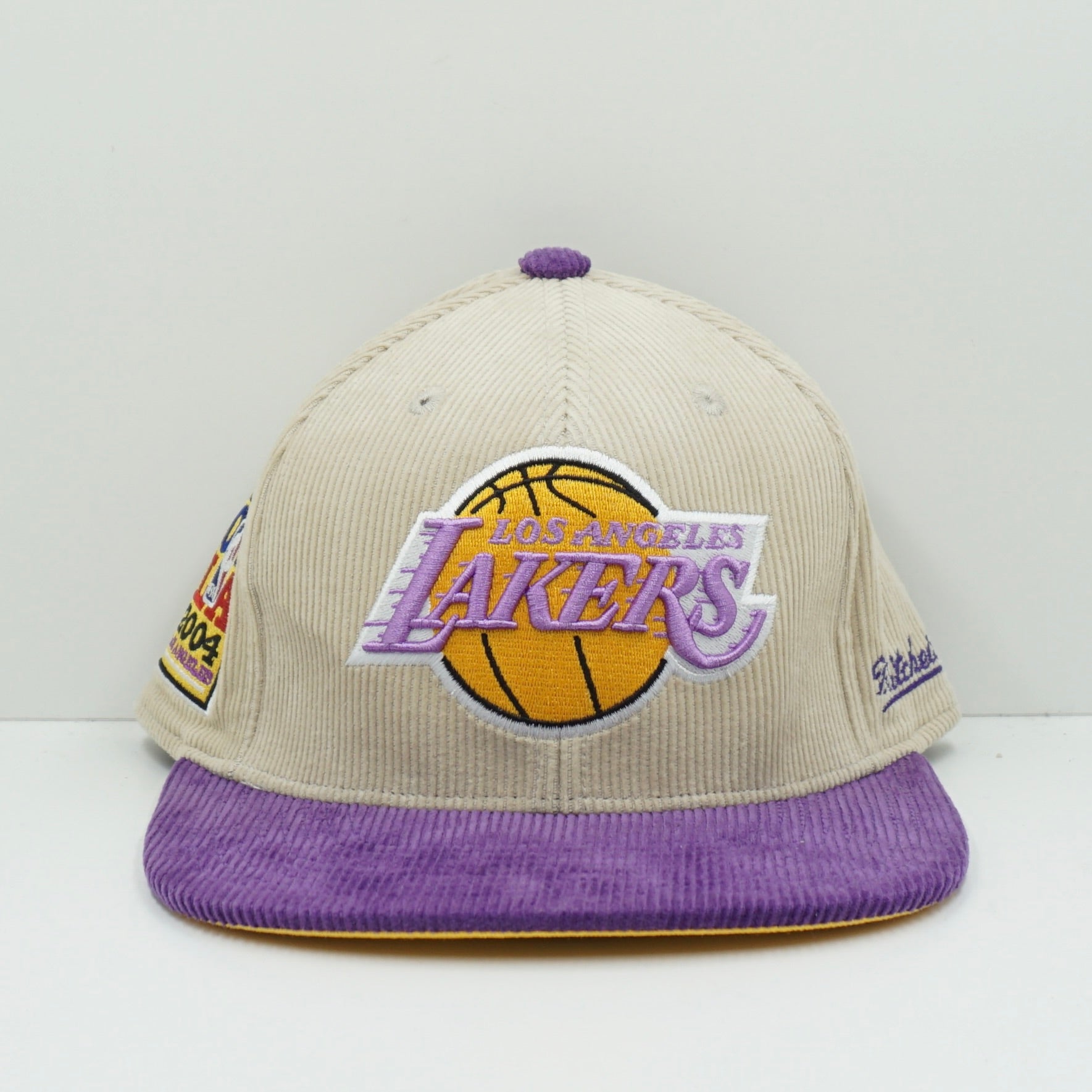 Mitchell & Ness LA Lakers Corduroy Fitted Cap