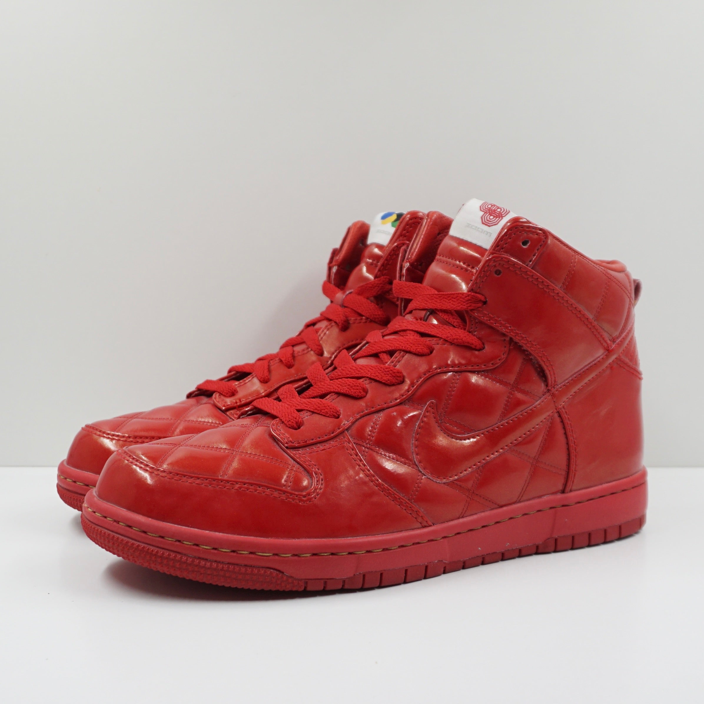 Nike Dunk High Supreme Olympic Octagon Red