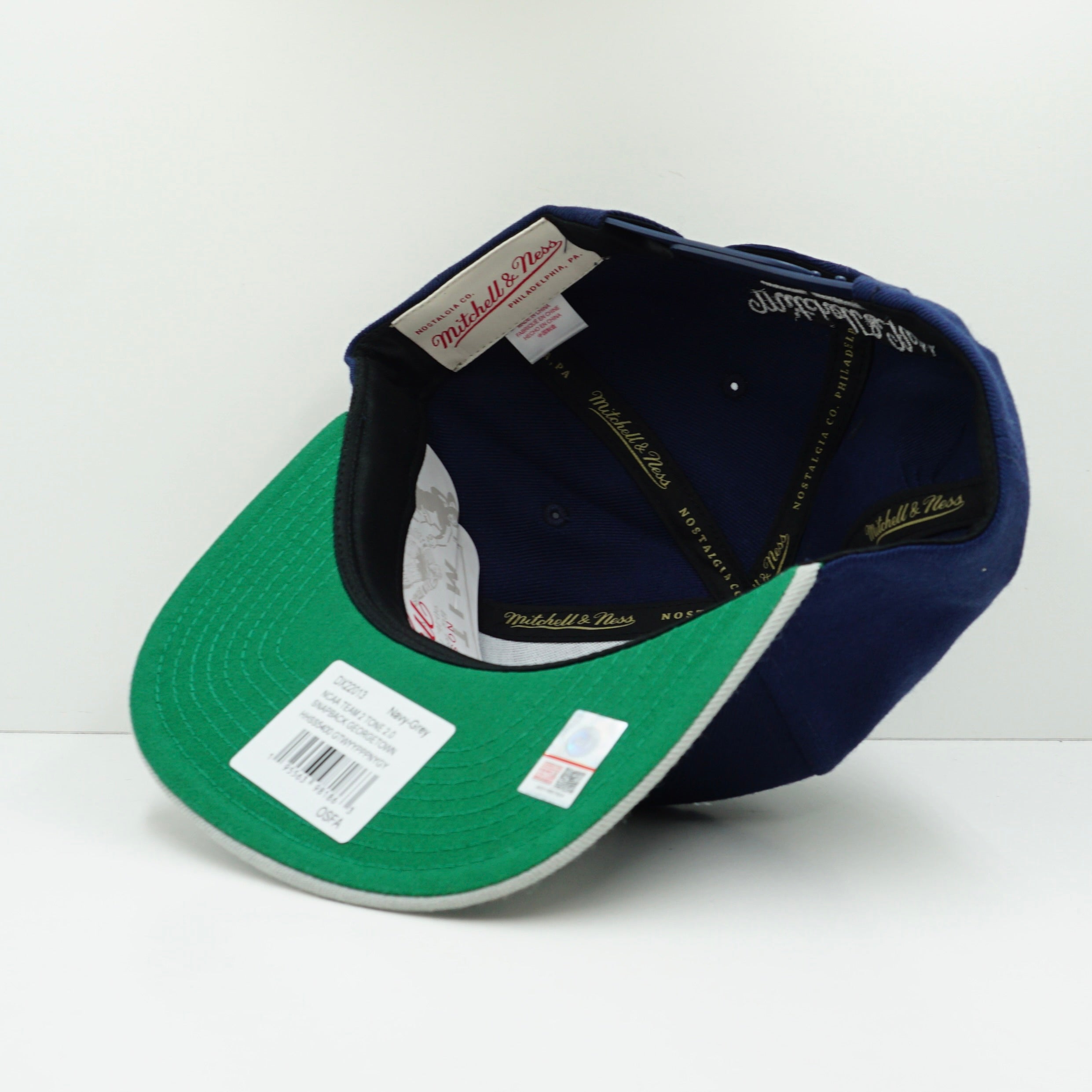 Mitchell & Ness Georgetown NCAA Two Tone Snapback Cap