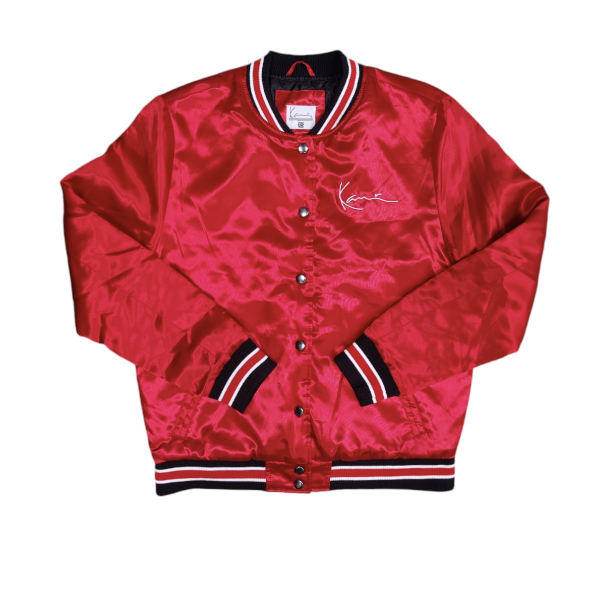 Karl Kani Red Satin Jacket