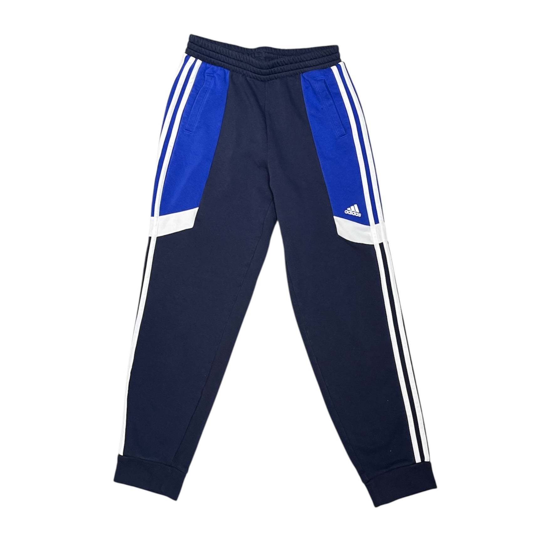 Adidas Blue Black Sweatpants (Youth)
