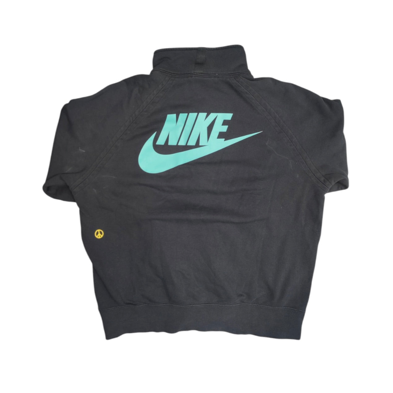 Nike Have A Nike Day Daisy Half Zip Black Sweatshirt