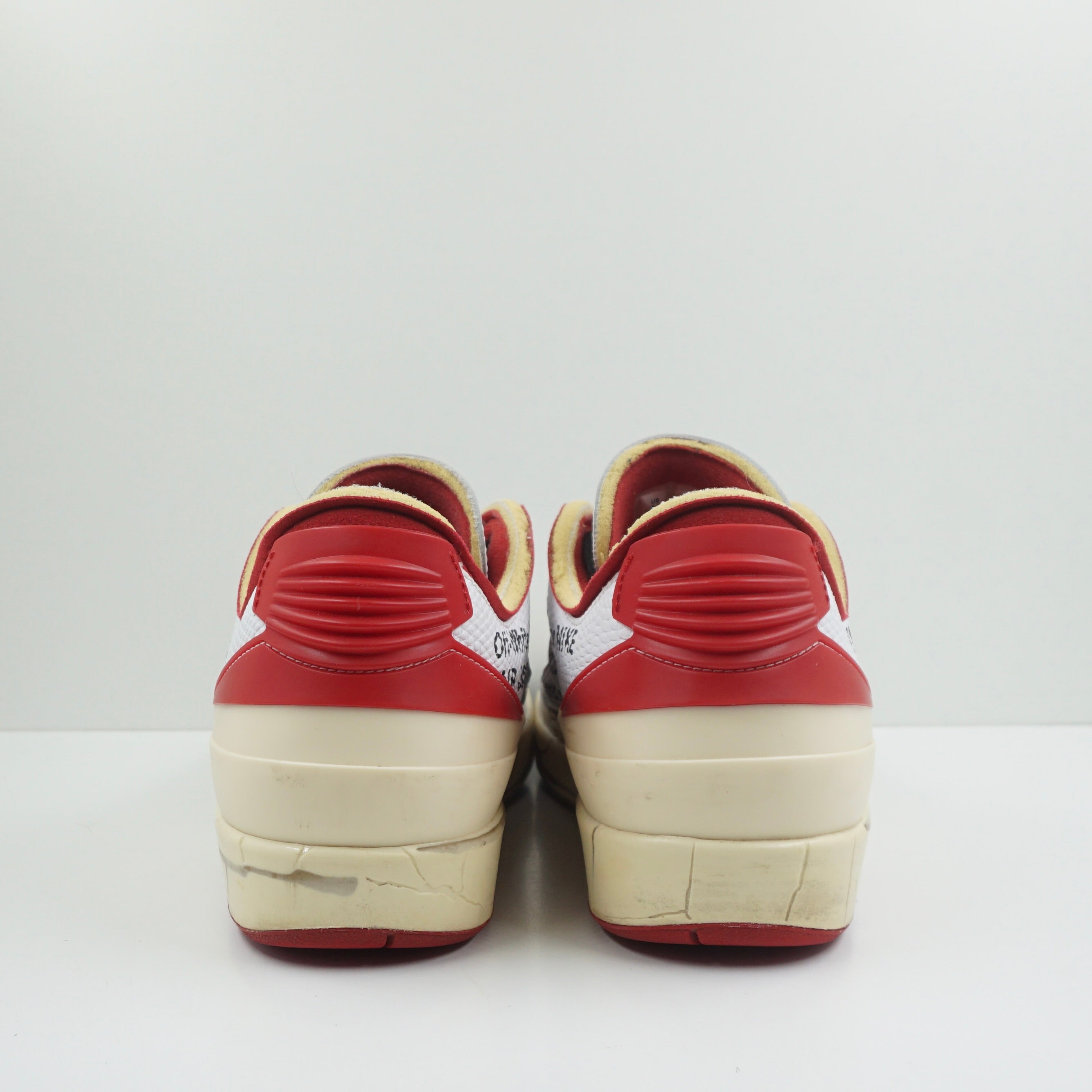 Jordan 2 Retro Low SP Off-White White Red