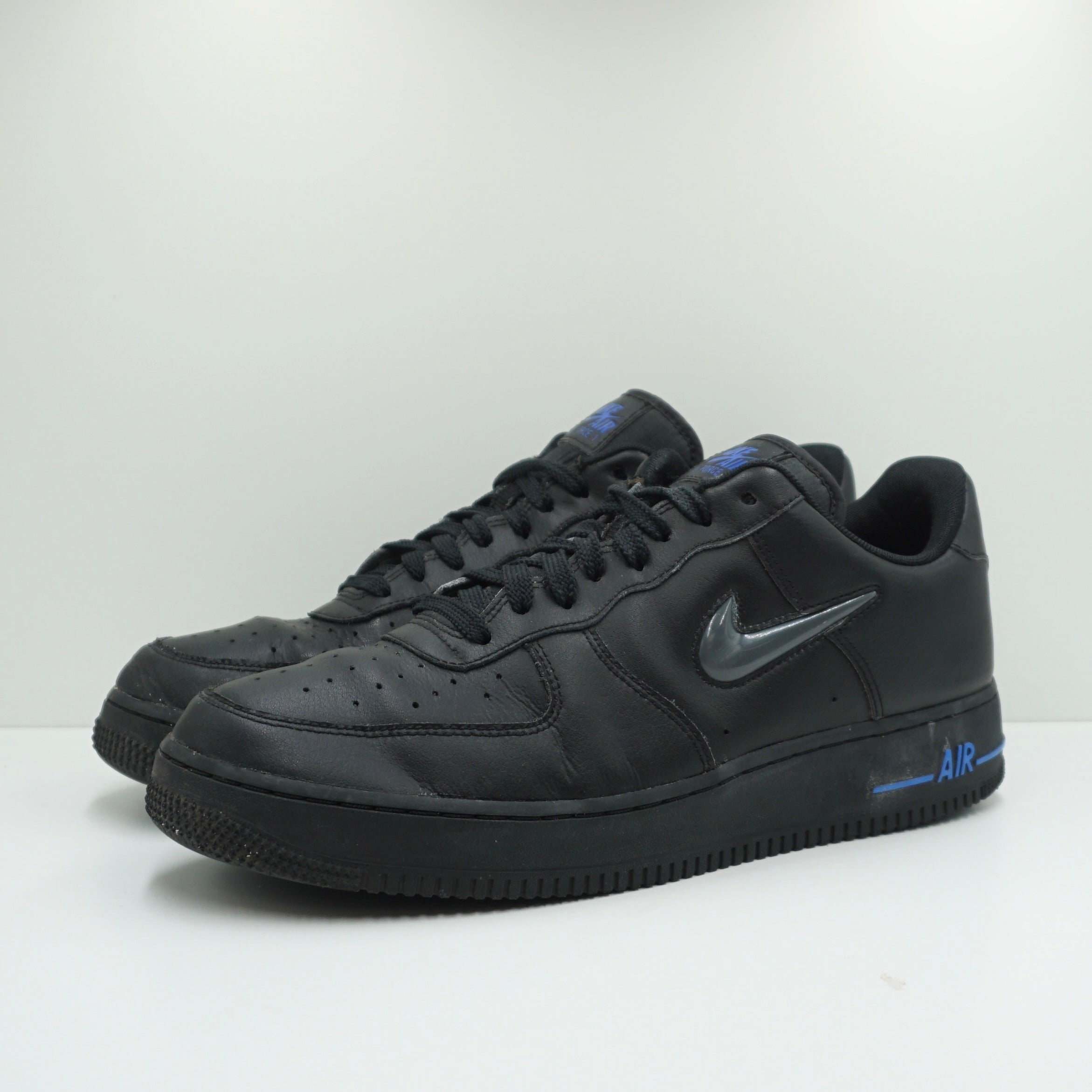 Nike air force 1 essential jewel black and blue best sale