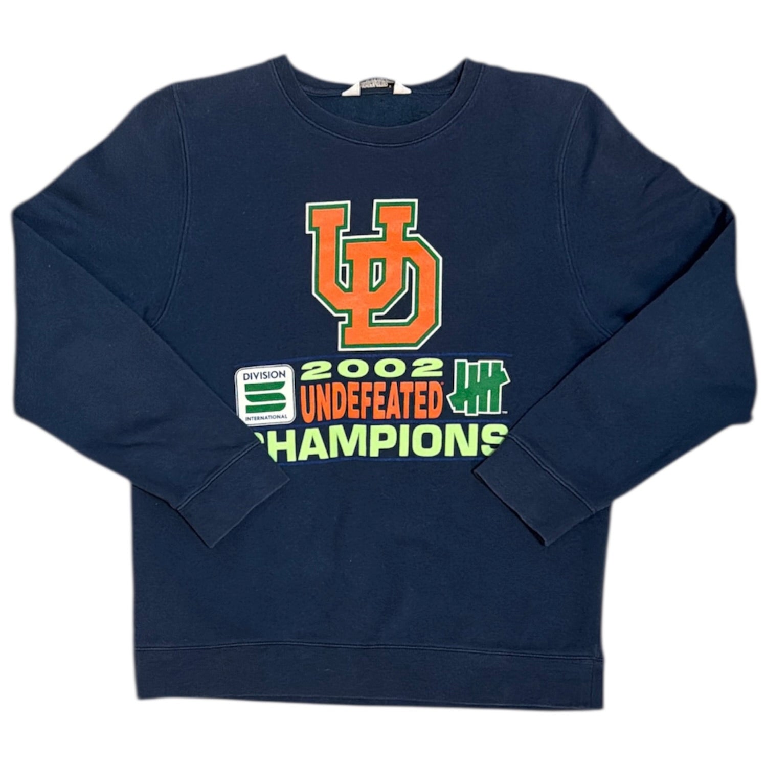 Undefeated Champions 2002 Navy Sweatshirt