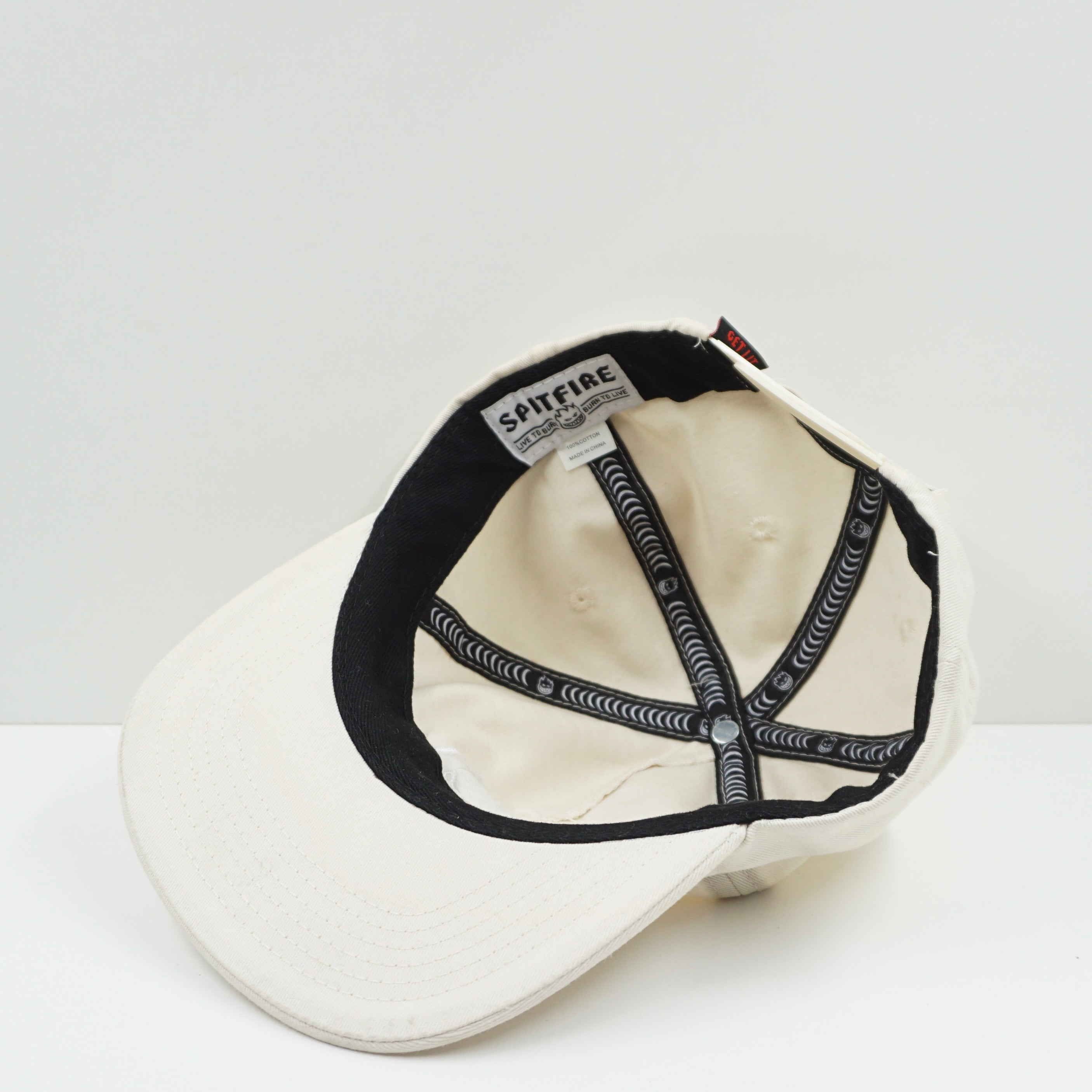 Spitfire Cream 6-Panel Cap
