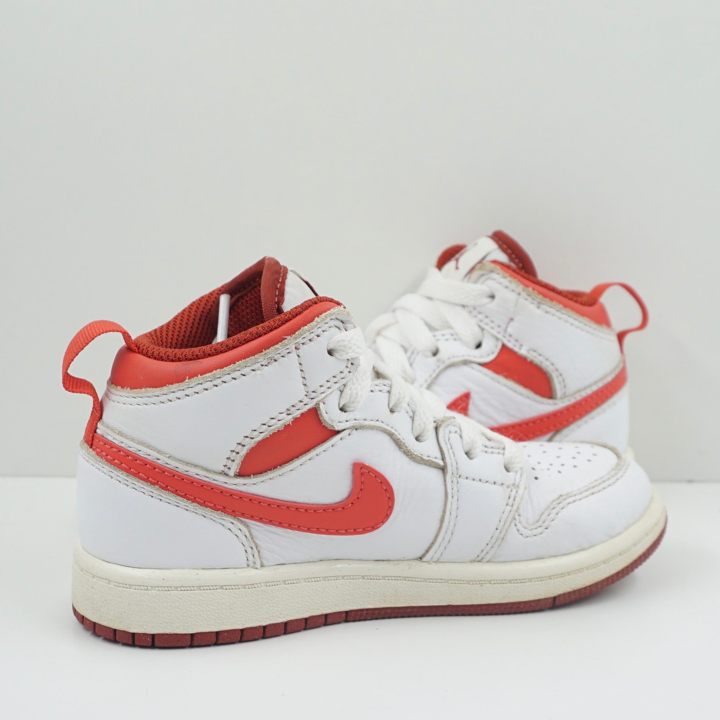 Jordan 1 Mid SE White Dune Red Sail Lobster (PS)