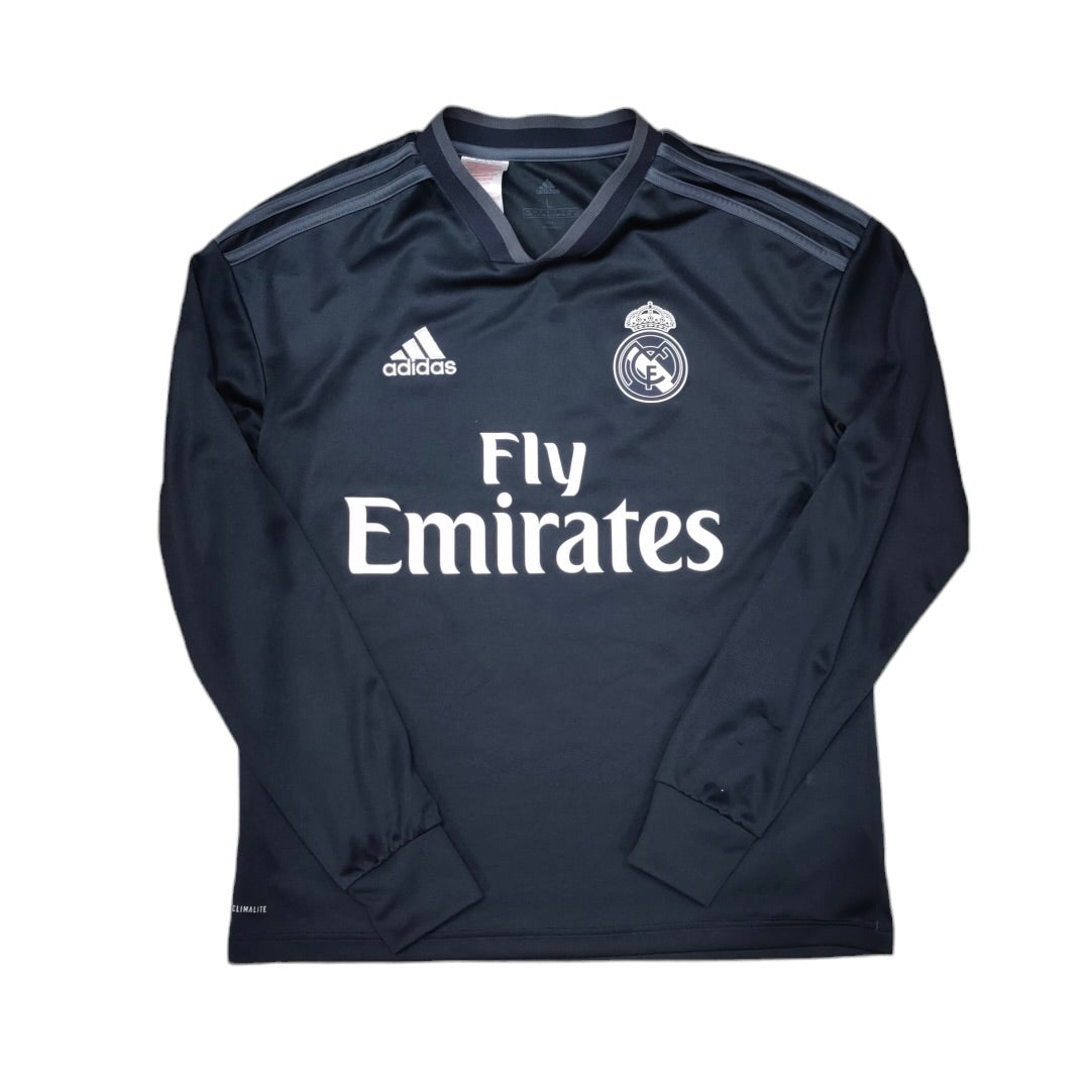 Adidas Real Madrid 2018/2019 Longsleeve Away Football Jersey (Youth)