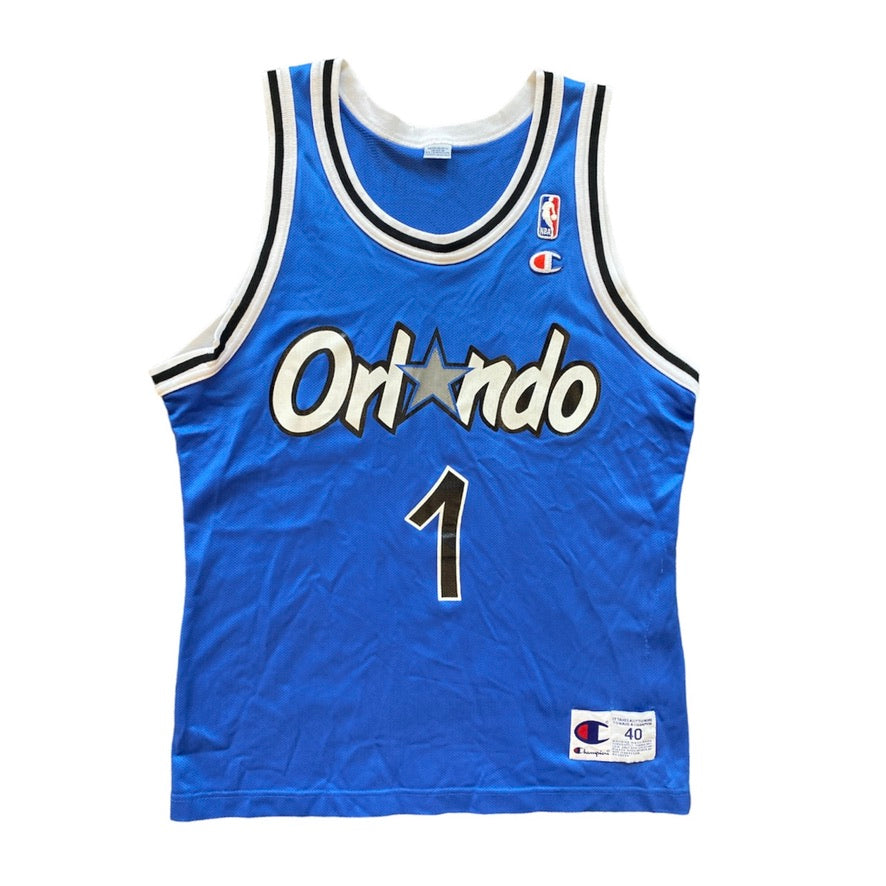 90s Champion Orlando Magic Penny Hardaway Alternate Replica Basketball Jersey