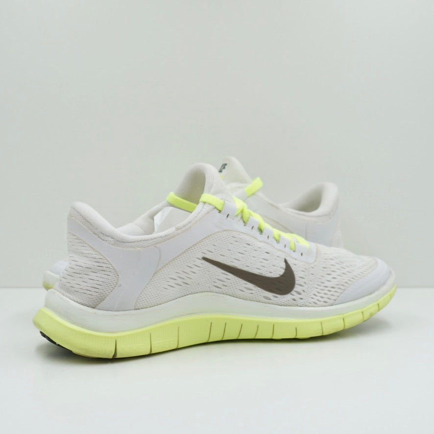 Nike Free 3.0 White Green (W)